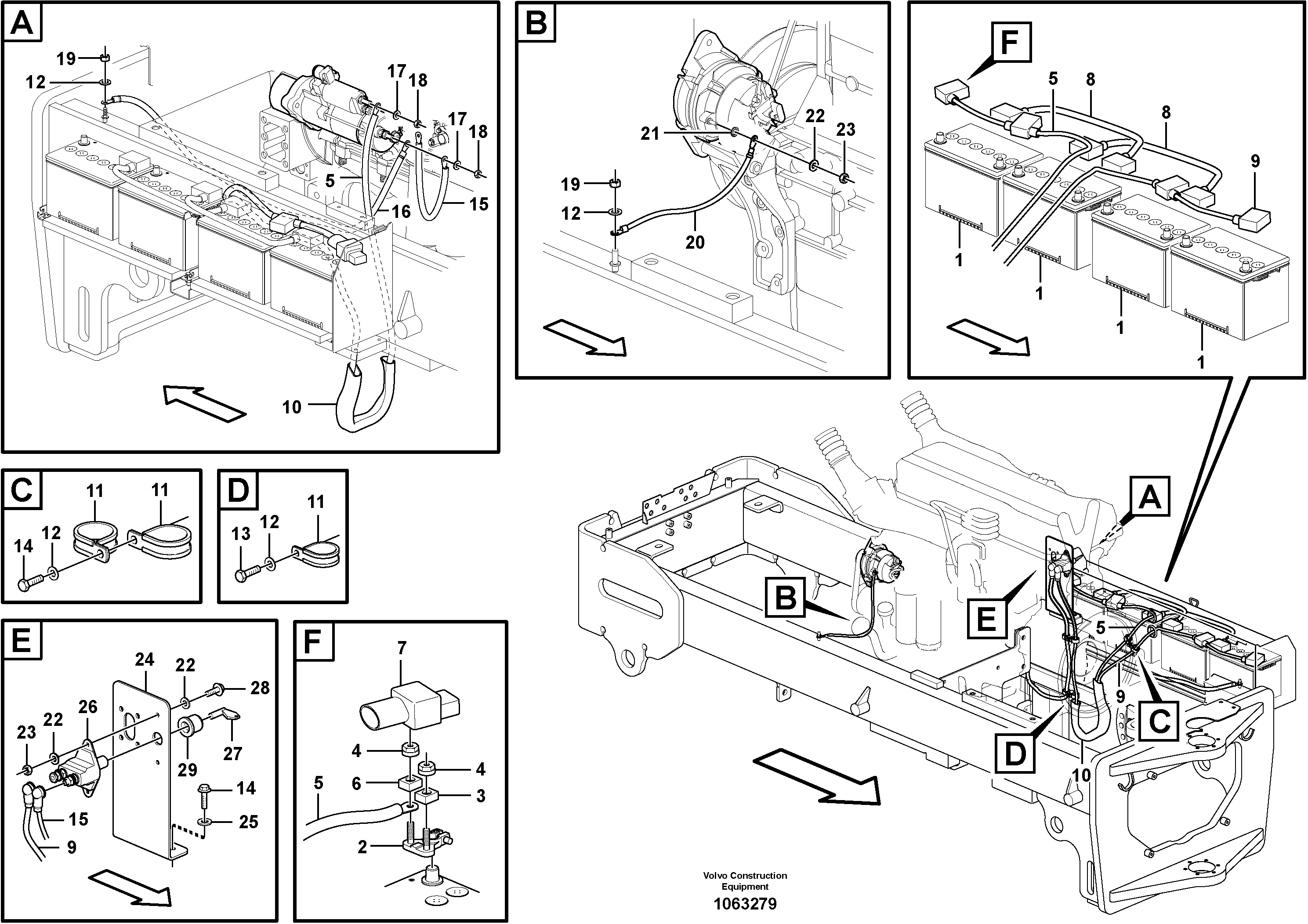 Brush Bearing VOE16640750 VOLVO