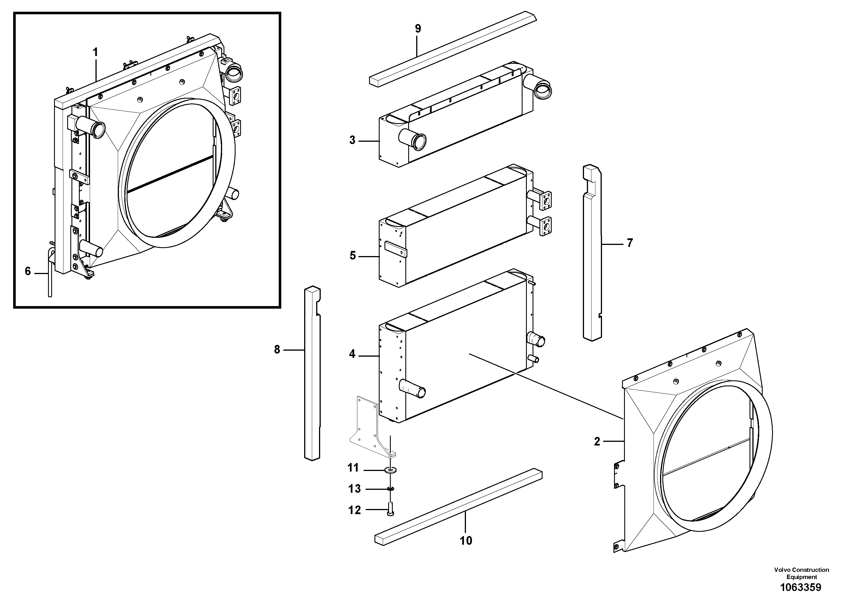 Freon Container VOE14629005 VOLVO