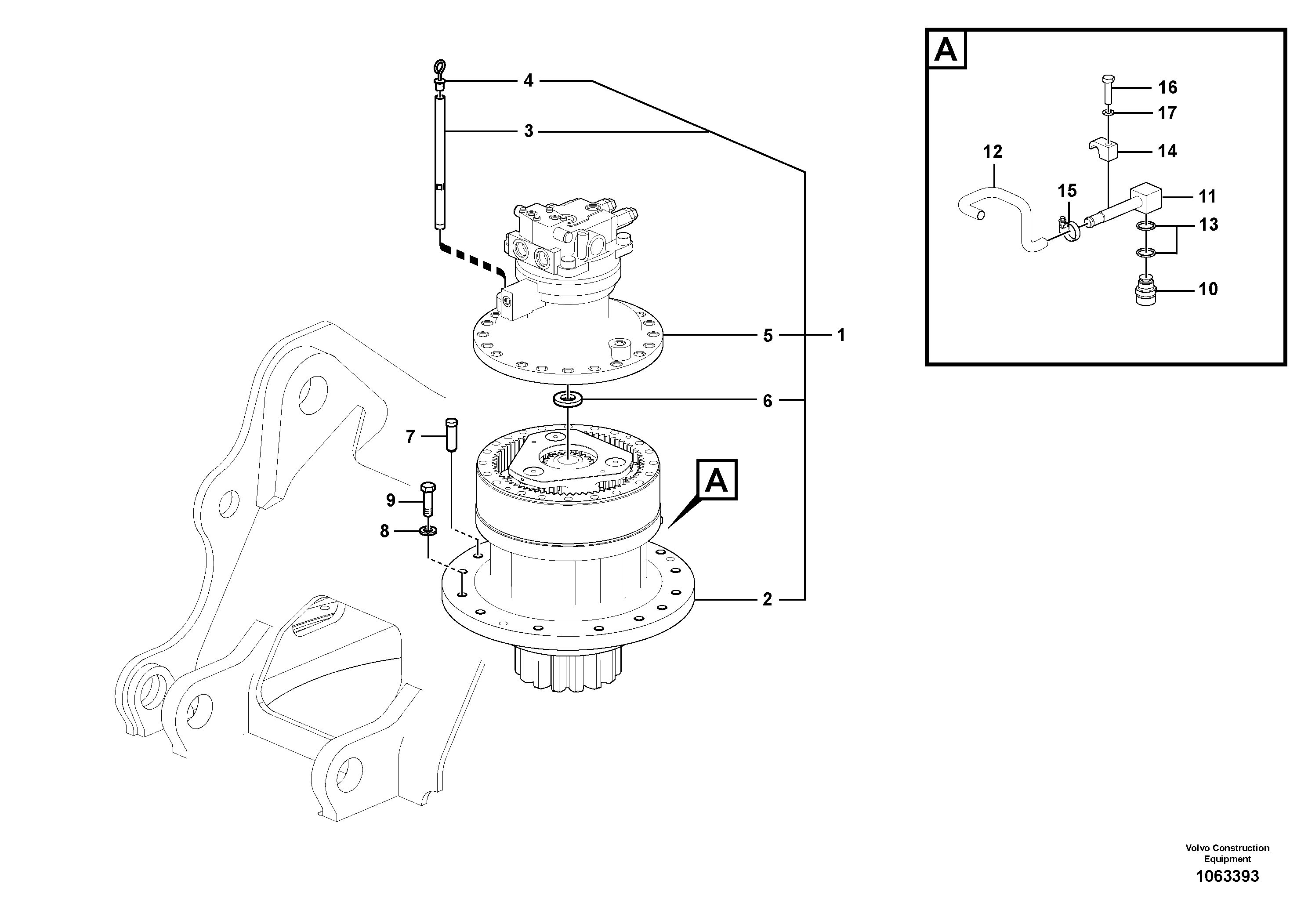 Dr opng button VOE14724046 VOLVO