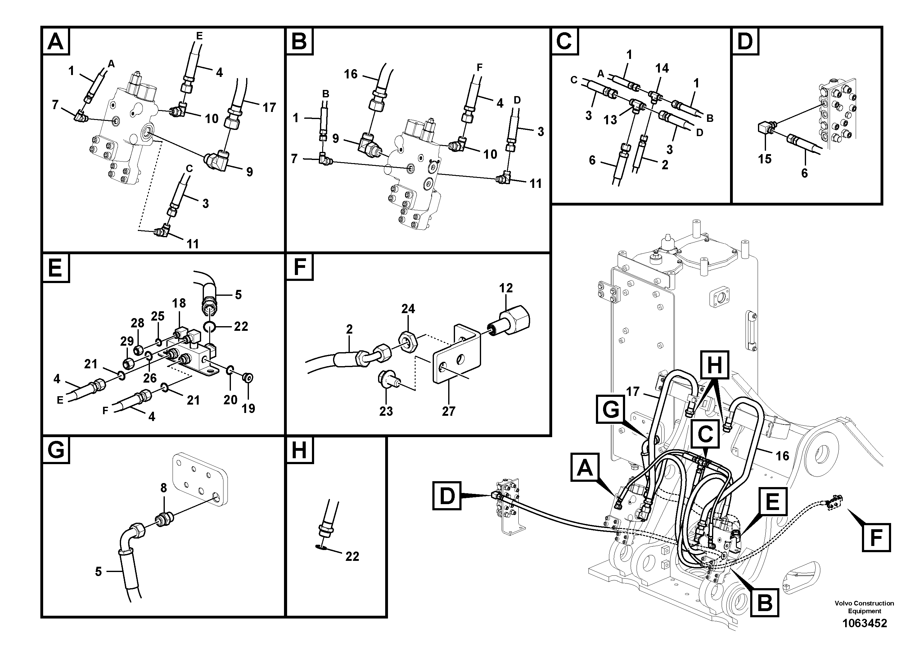 Timing gear casing VOE936567 VOLVO