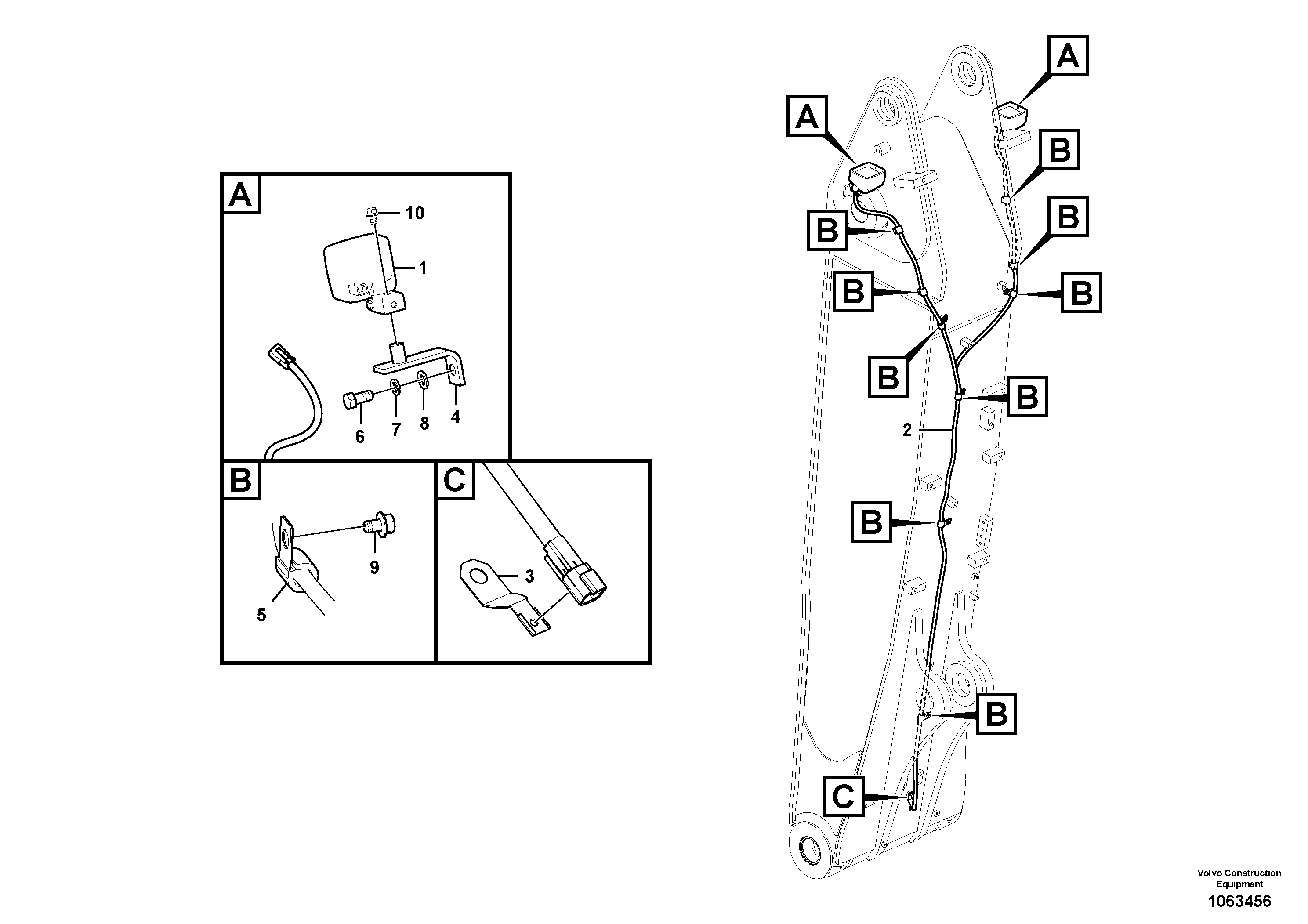 Support Leg VOE14593028 VOLVO