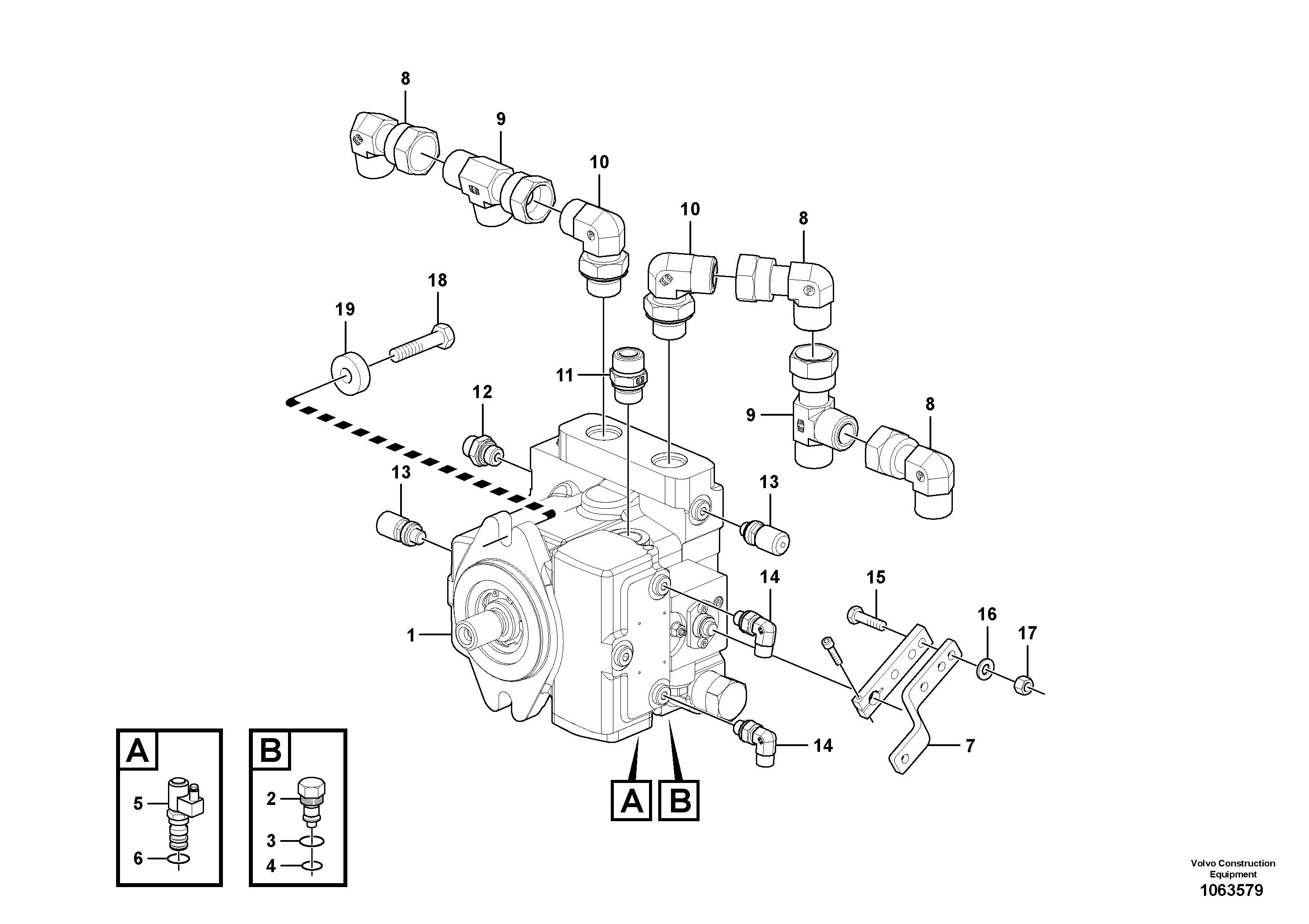 Блок управления VOE17225532 VOLVO
