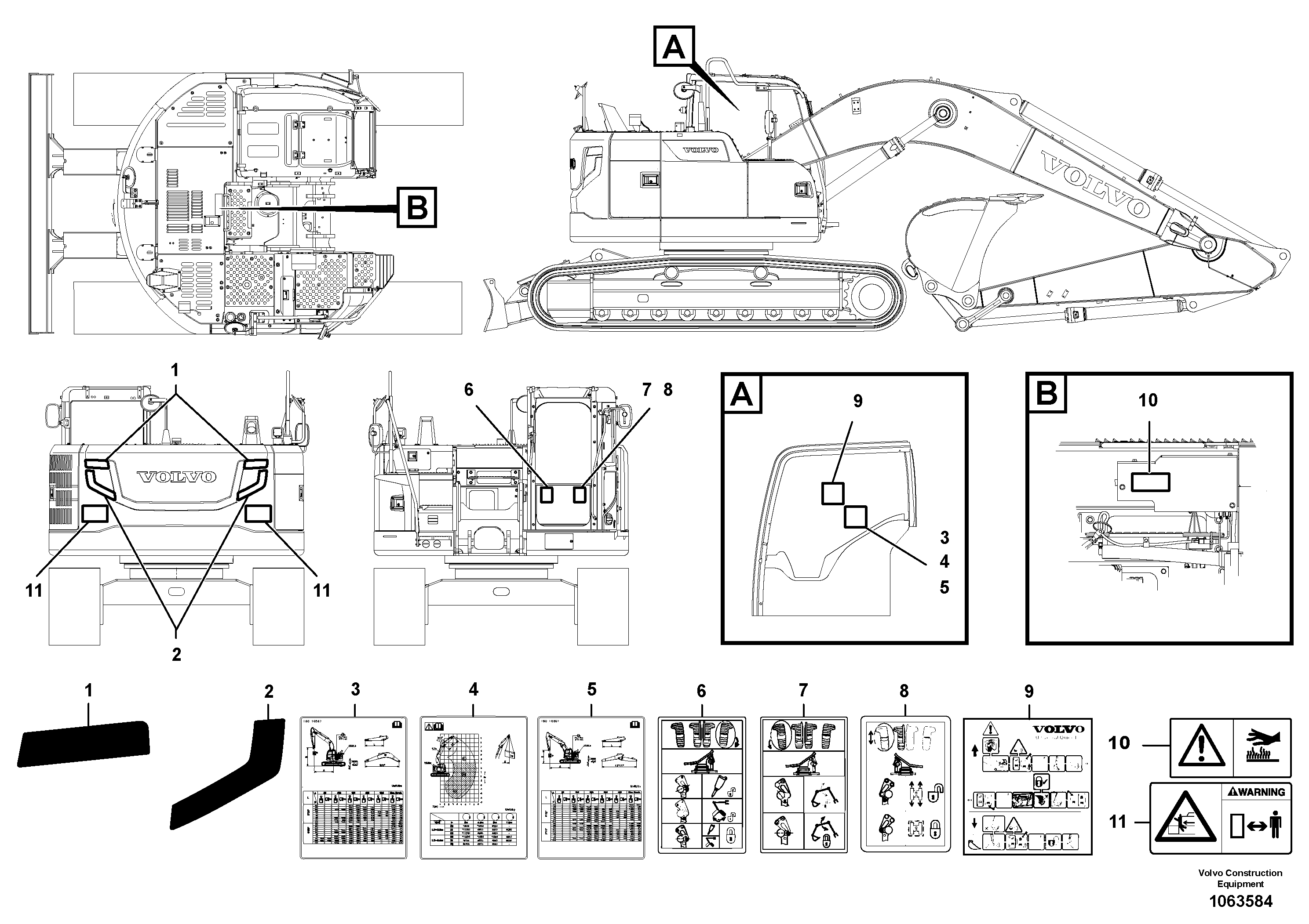 Cylinder Block VOE14636405 VOLVO