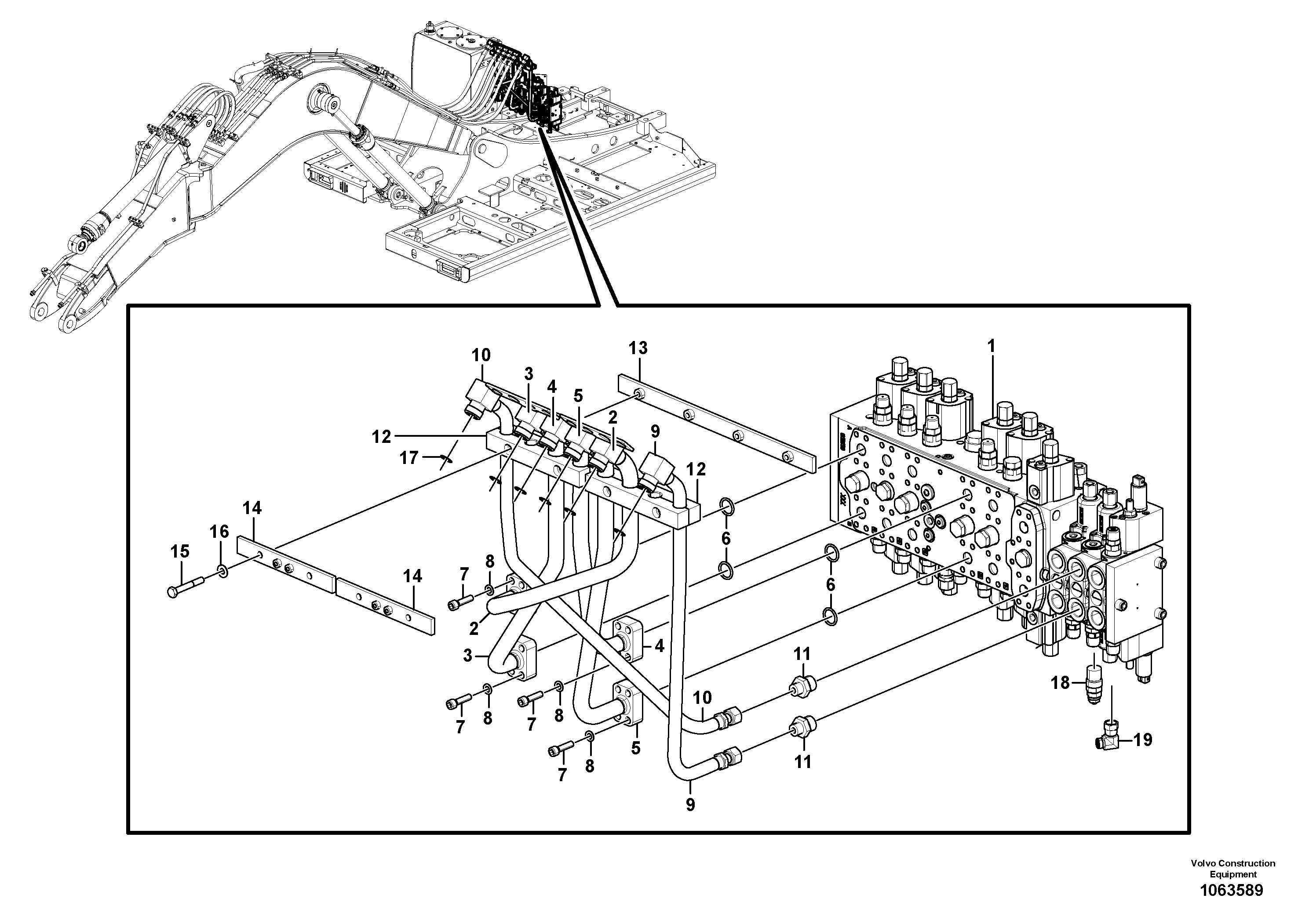 Press. lim. valve VOE14613377 VOLVO