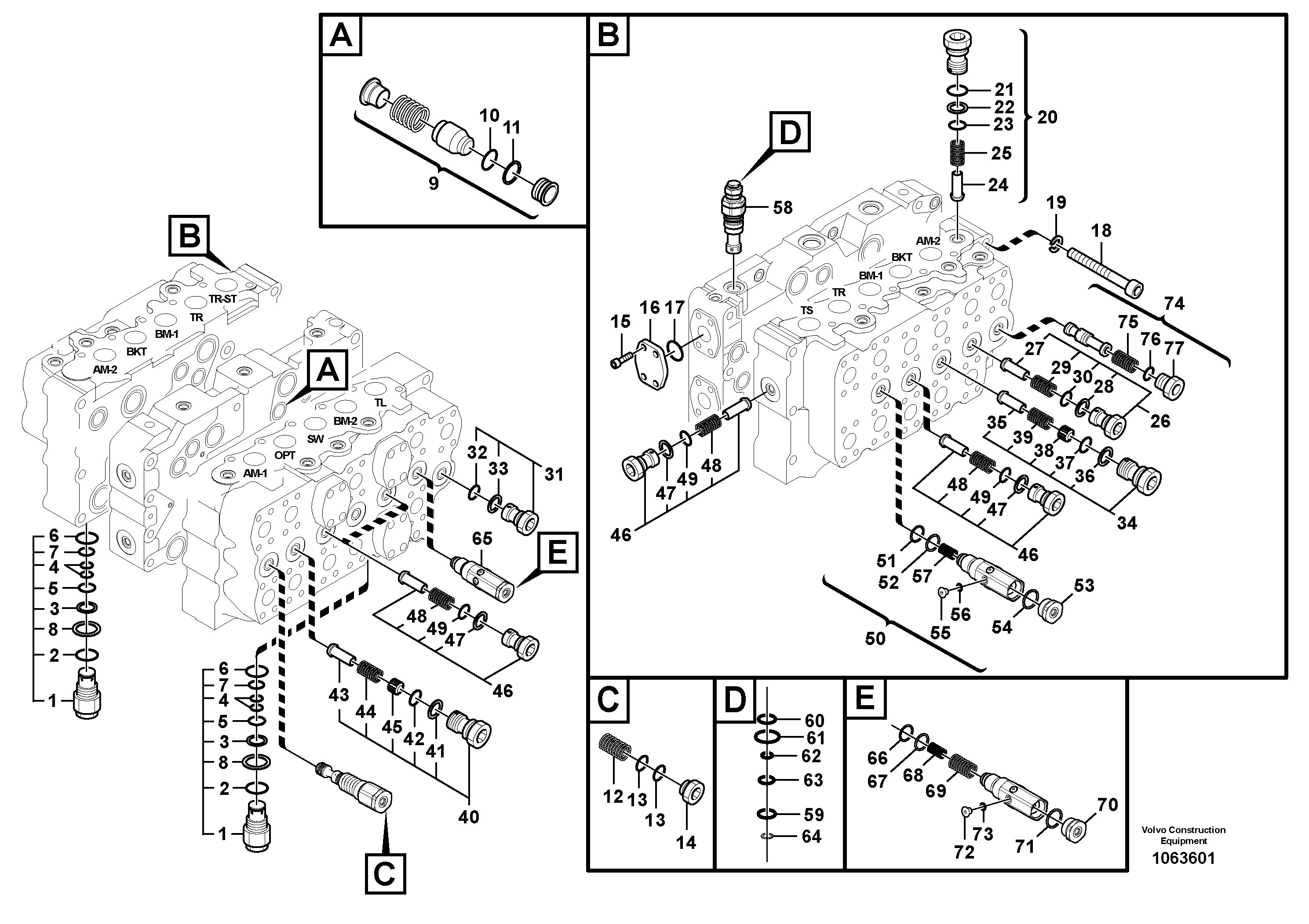 Приборы VOE14632508 VOLVO