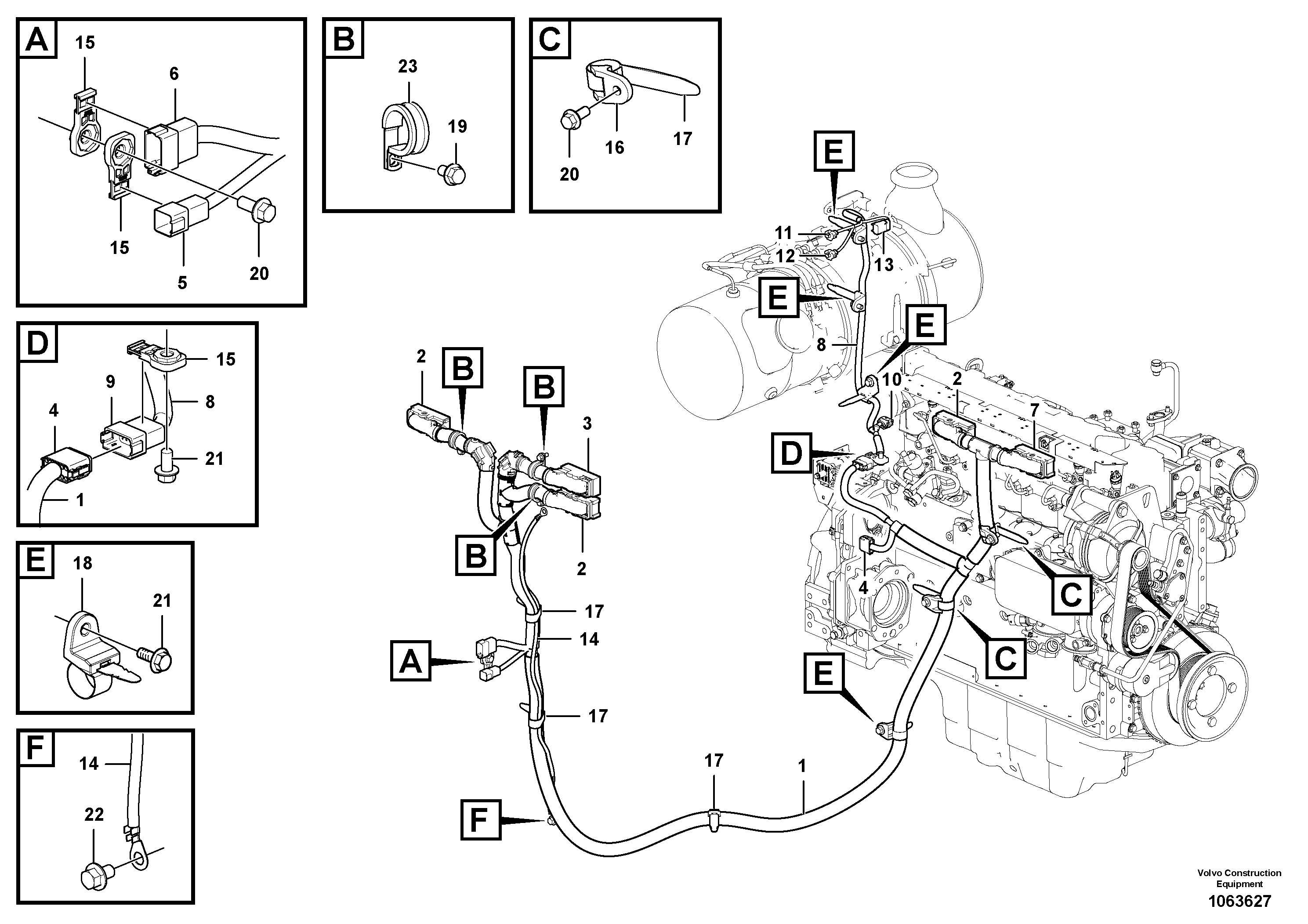 Support Leg VOE14615930 VOLVO