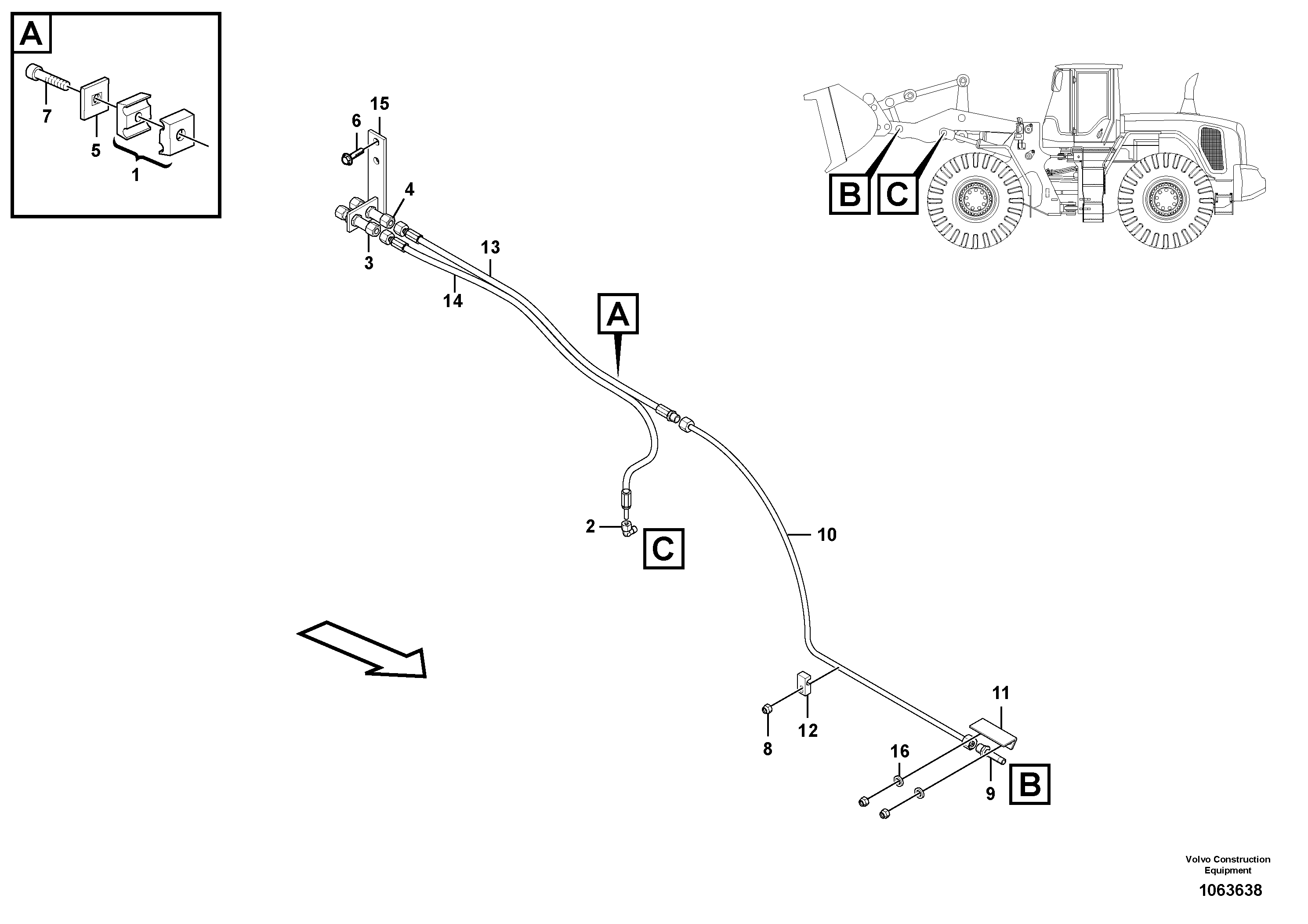 Timing gear casing VOE15169970 VOLVO