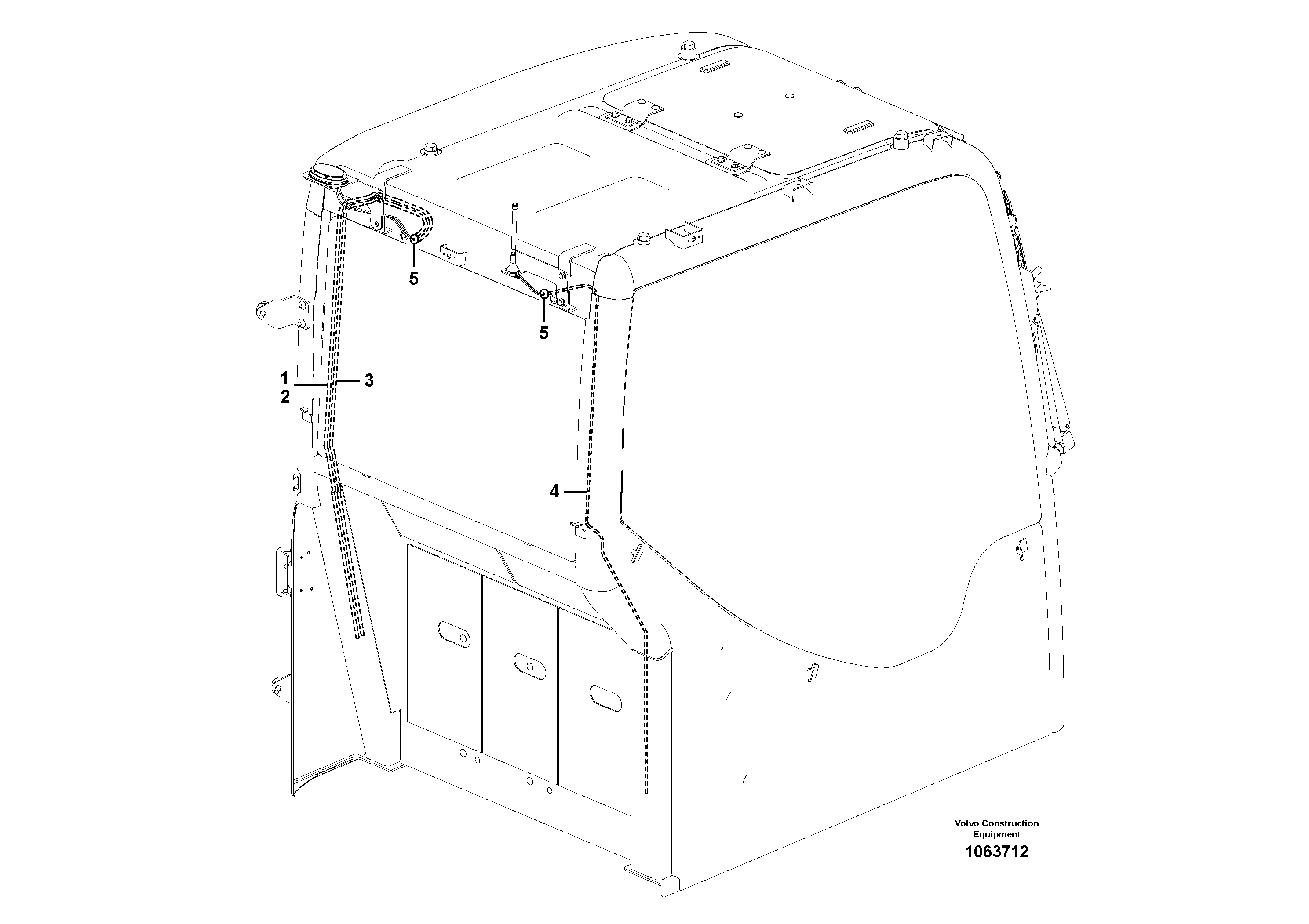 Radio Support RM/VOE14600928 VOLVO