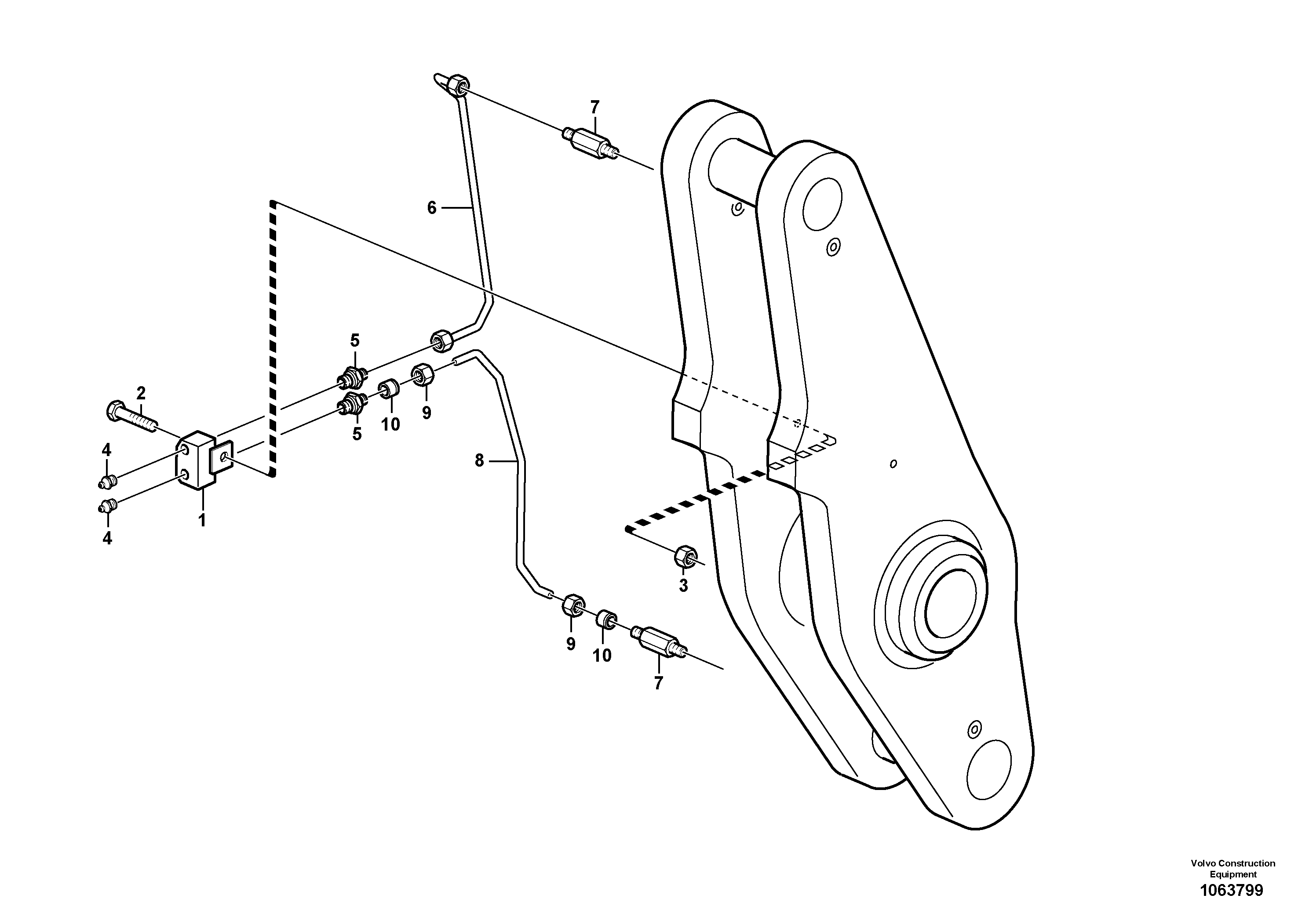Fuel miser valve VOE16800110 VOLVO