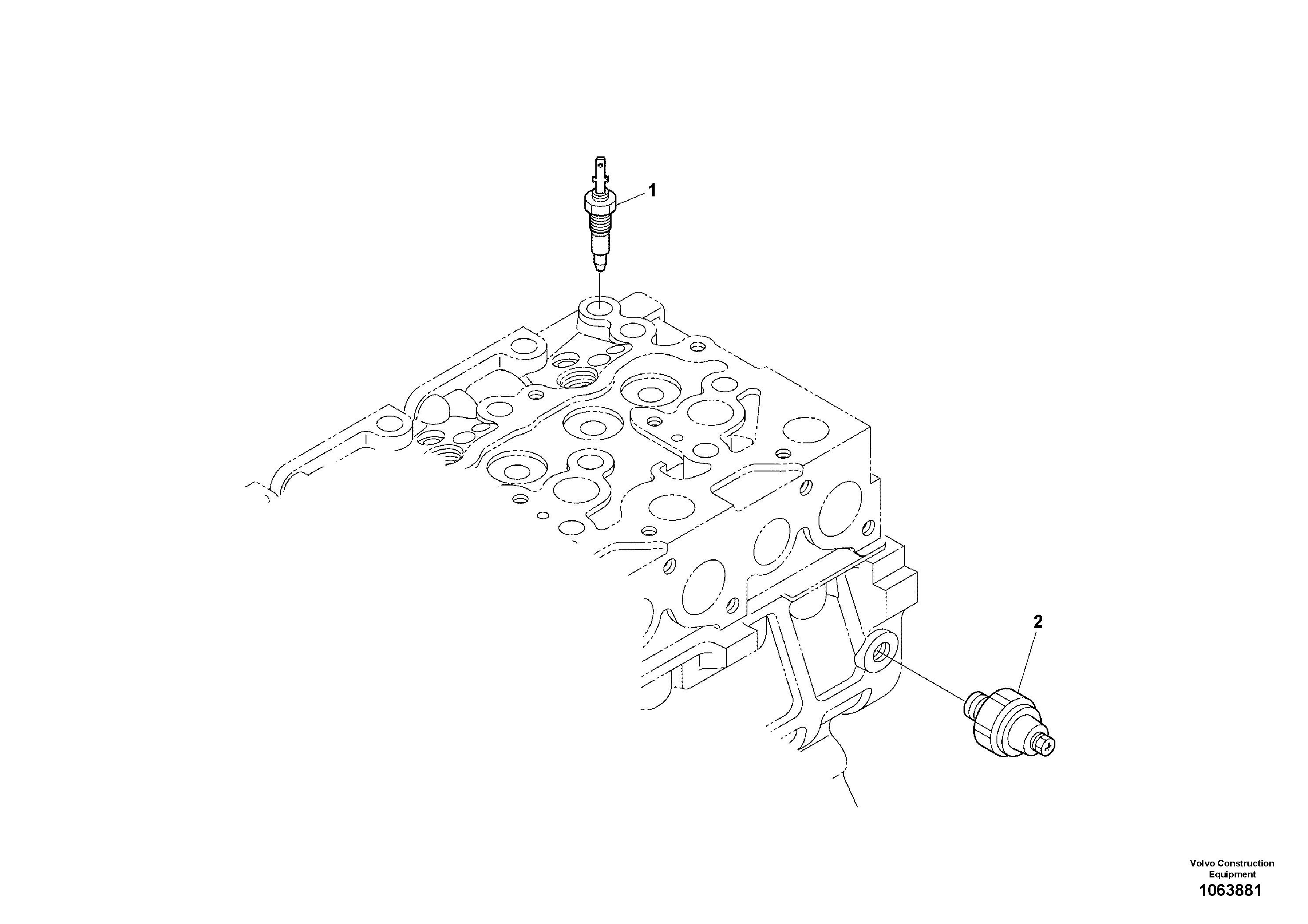 Extension Cord VOE17230288 VOLVO