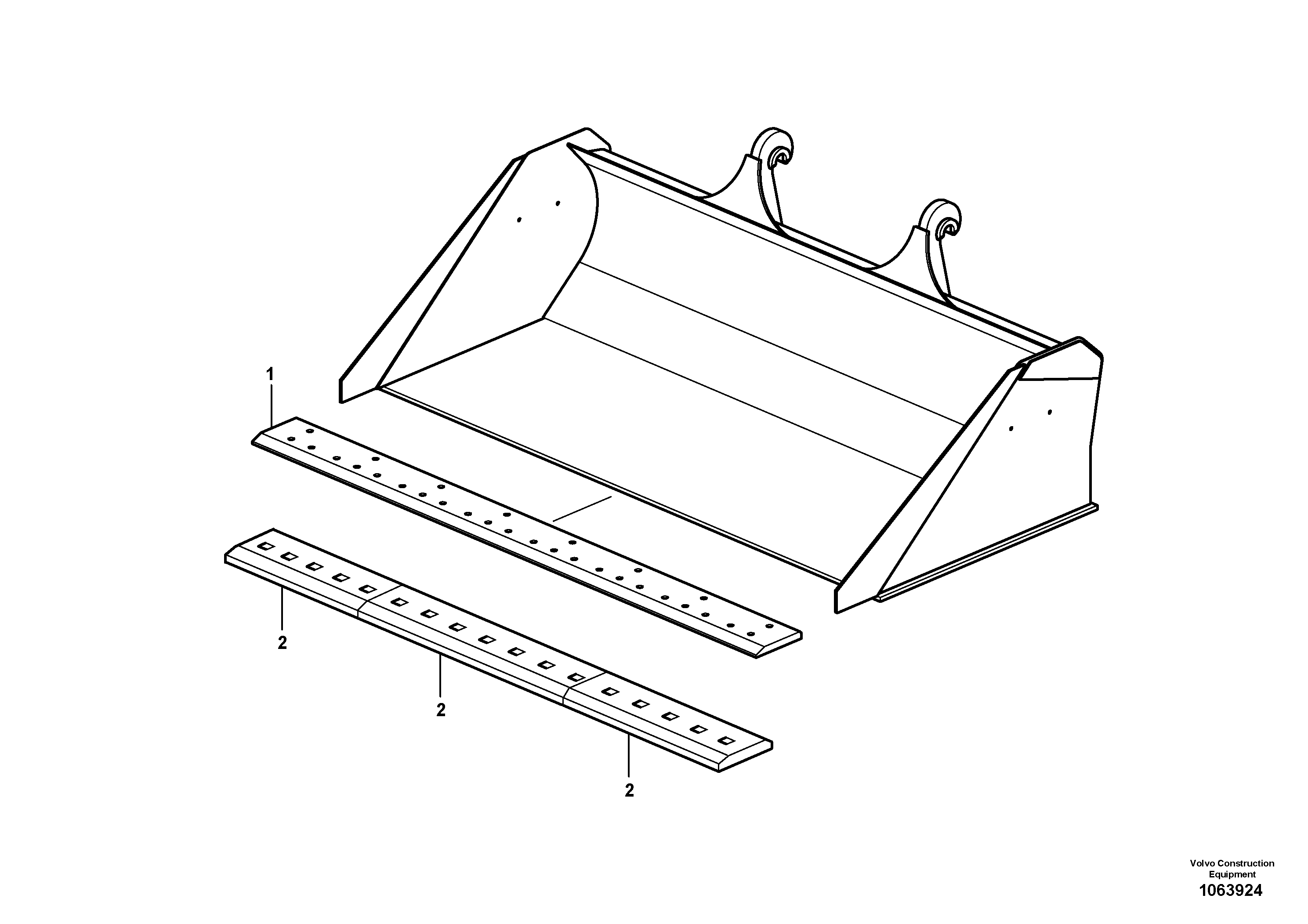 Bucket VOE15184654 VOLVO