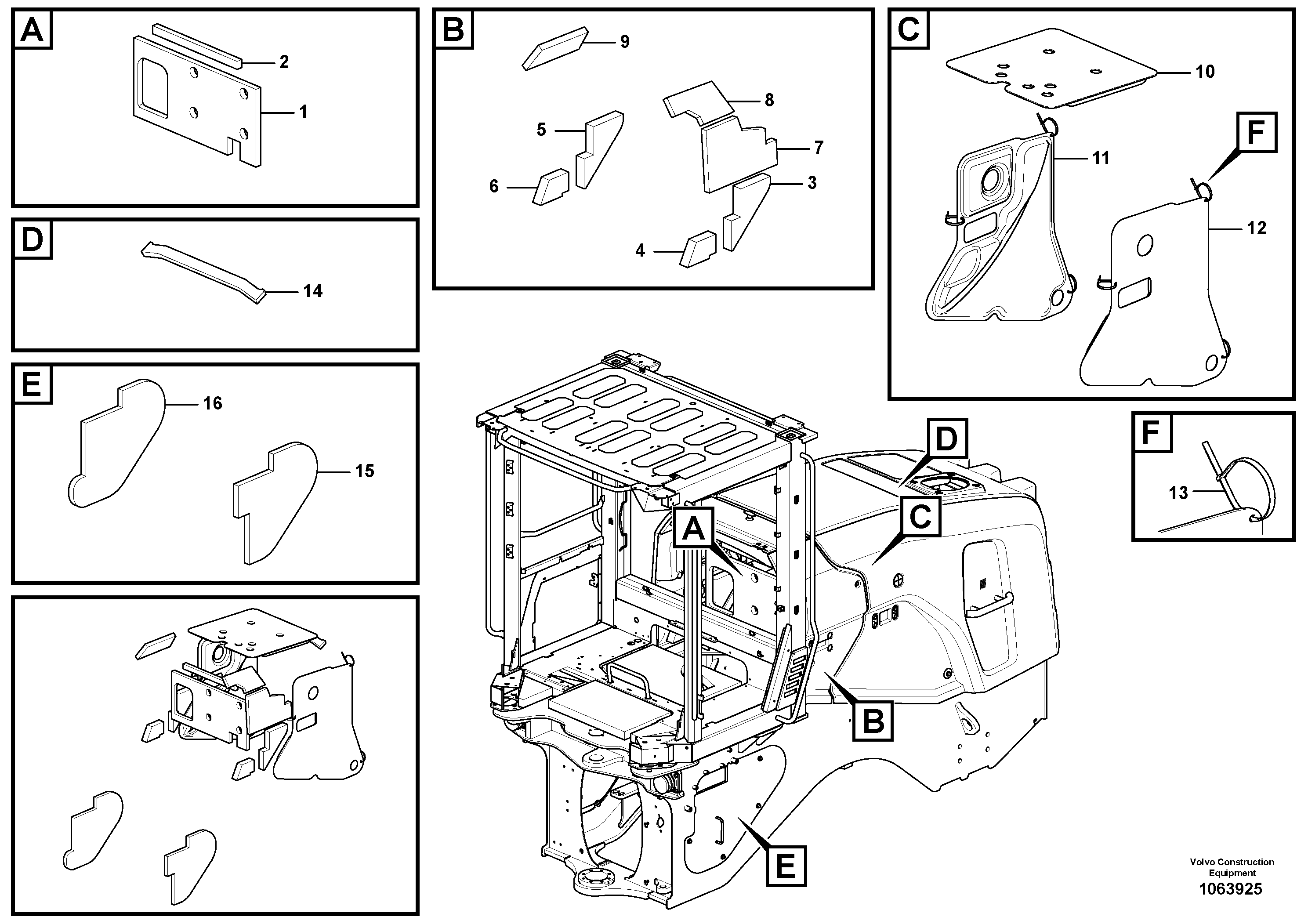 Tab Washer VOE16817840 VOLVO