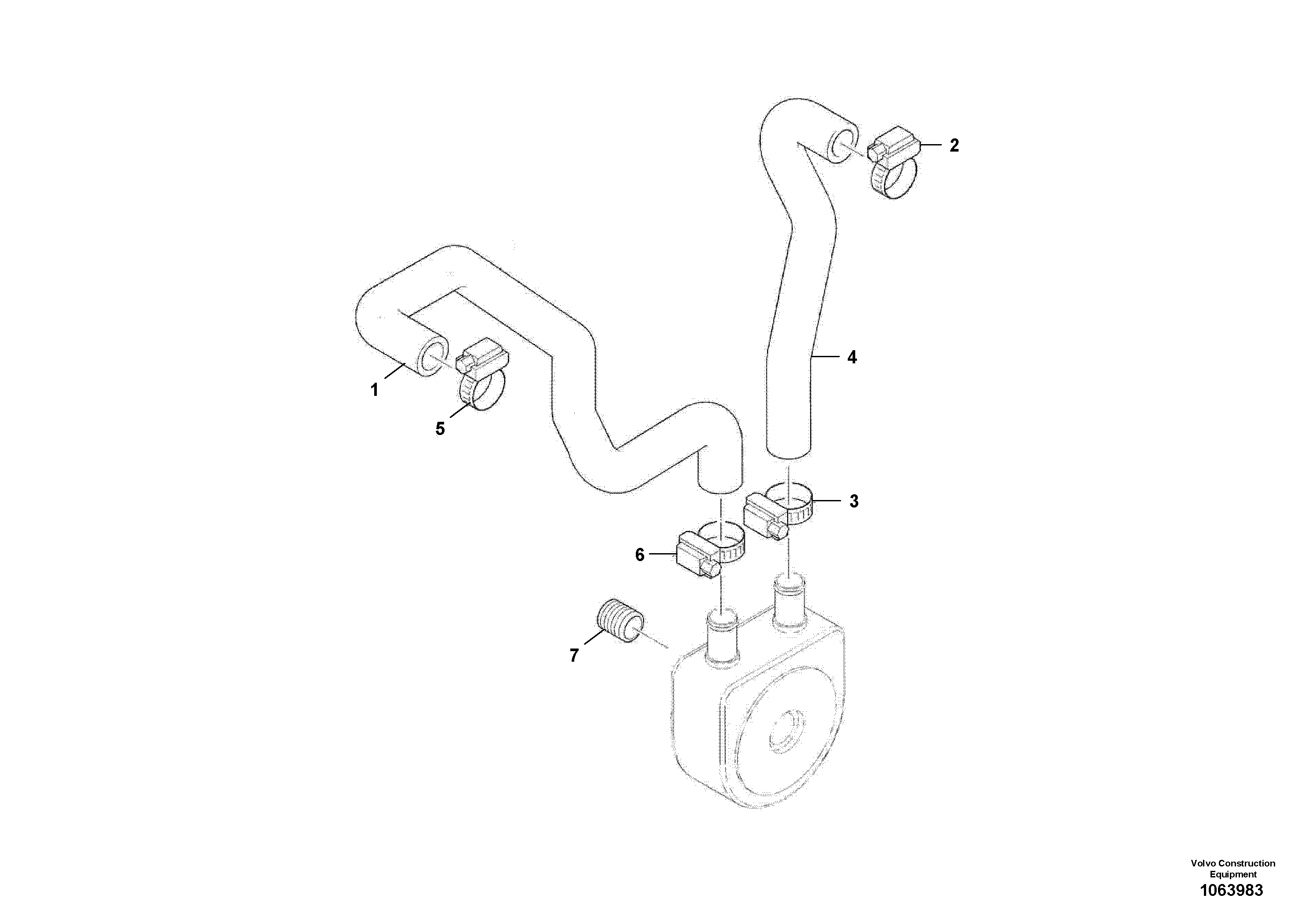 Hose VOE17246325 VOLVO