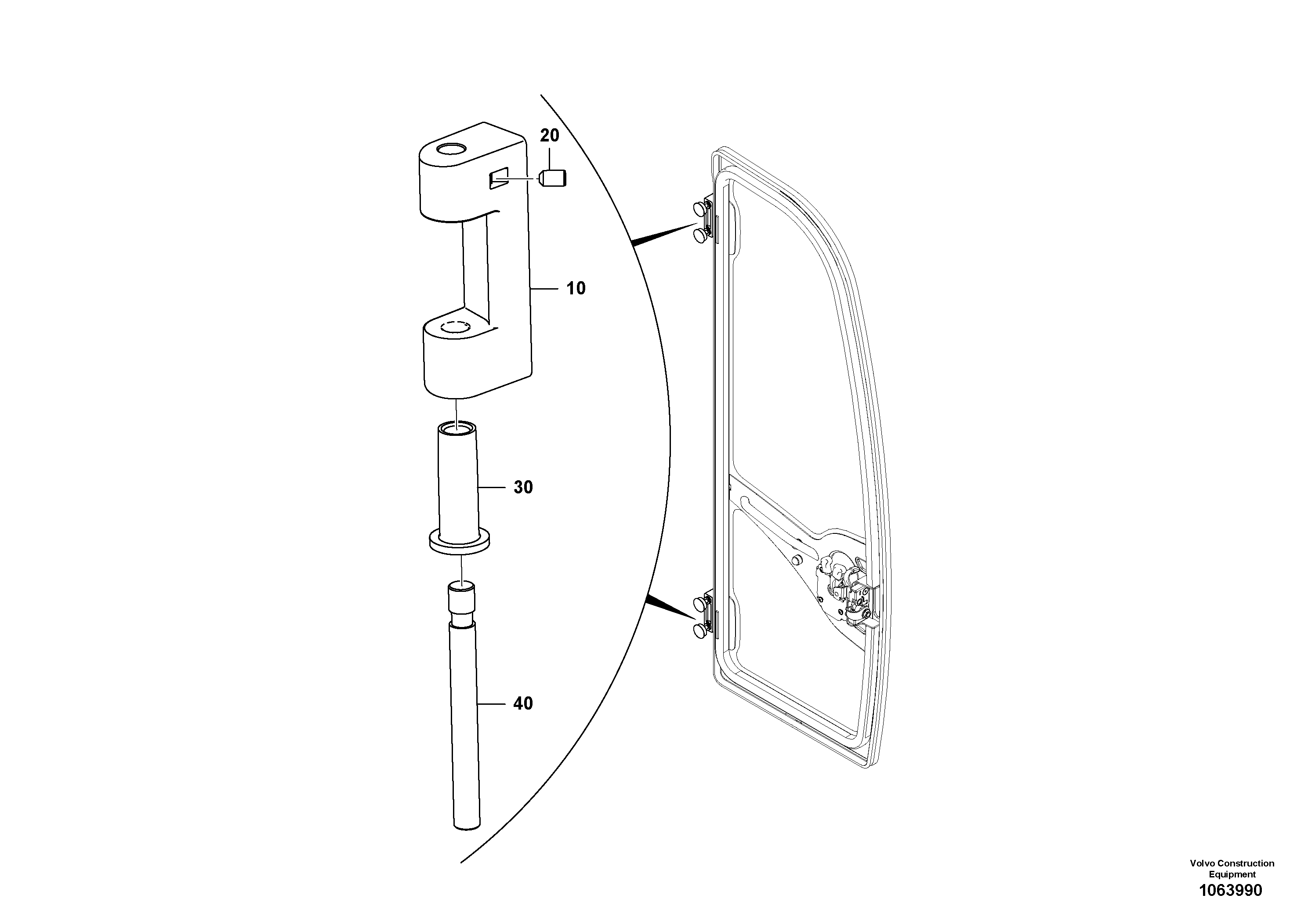 Locking Plate VOE17209902 VOLVO