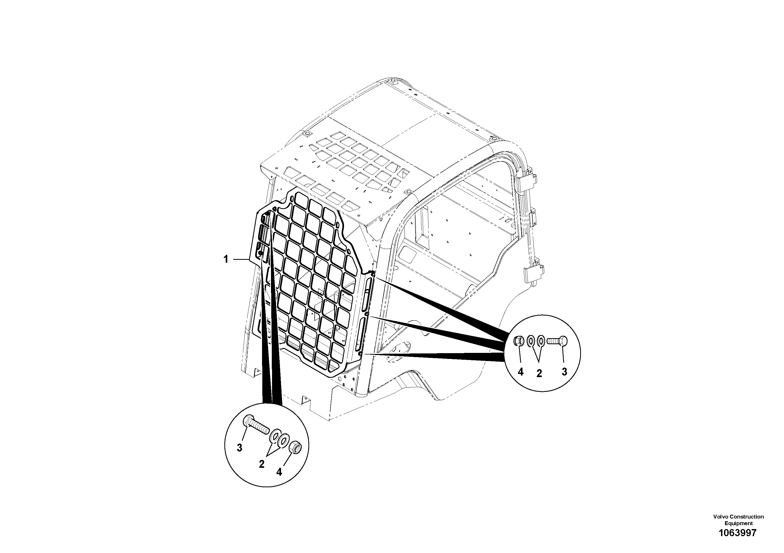 Holder VOE17209609 VOLVO