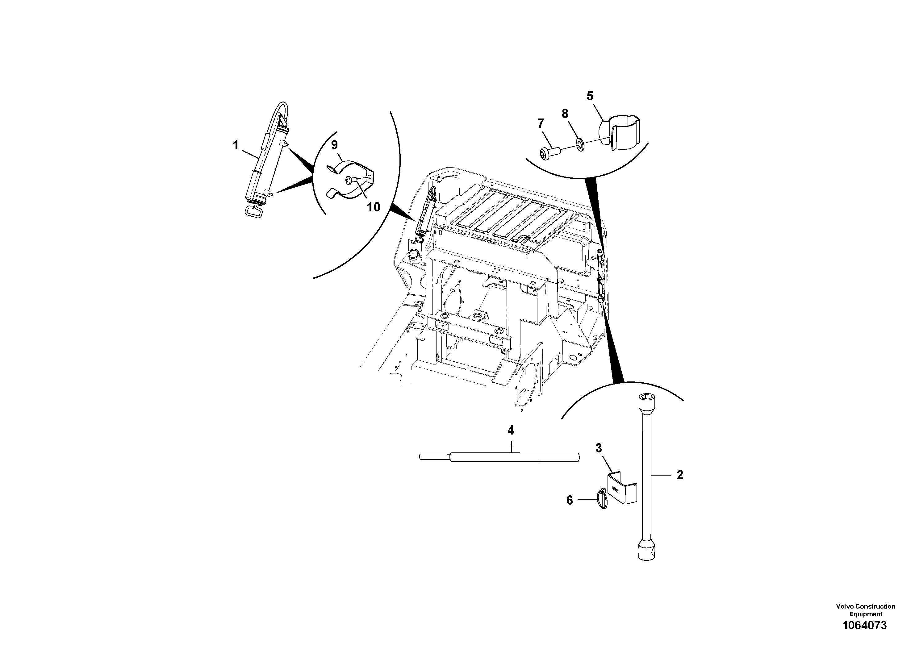 For upper engine part VOE17209641 VOLVO