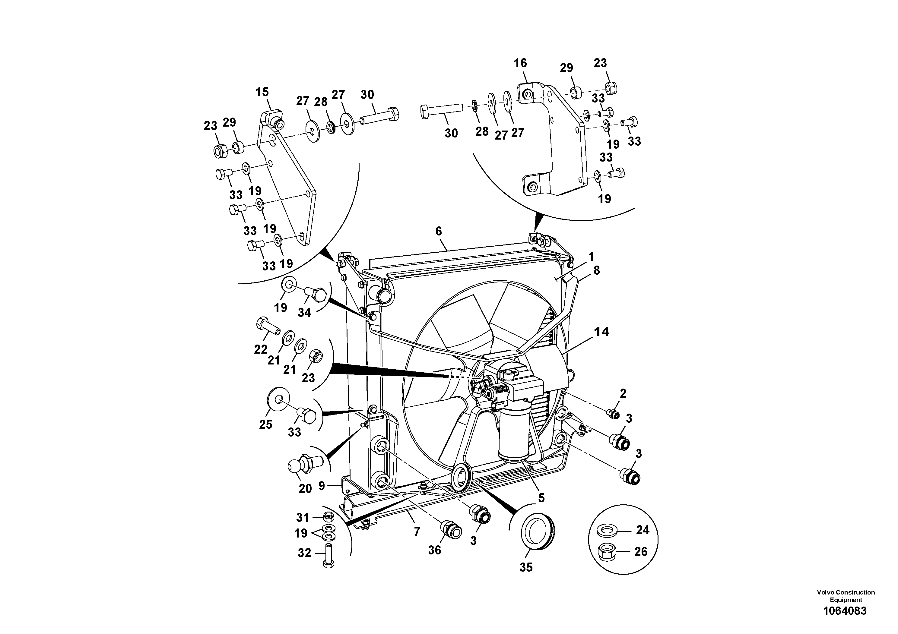 Frame Side VOE17229403 VOLVO