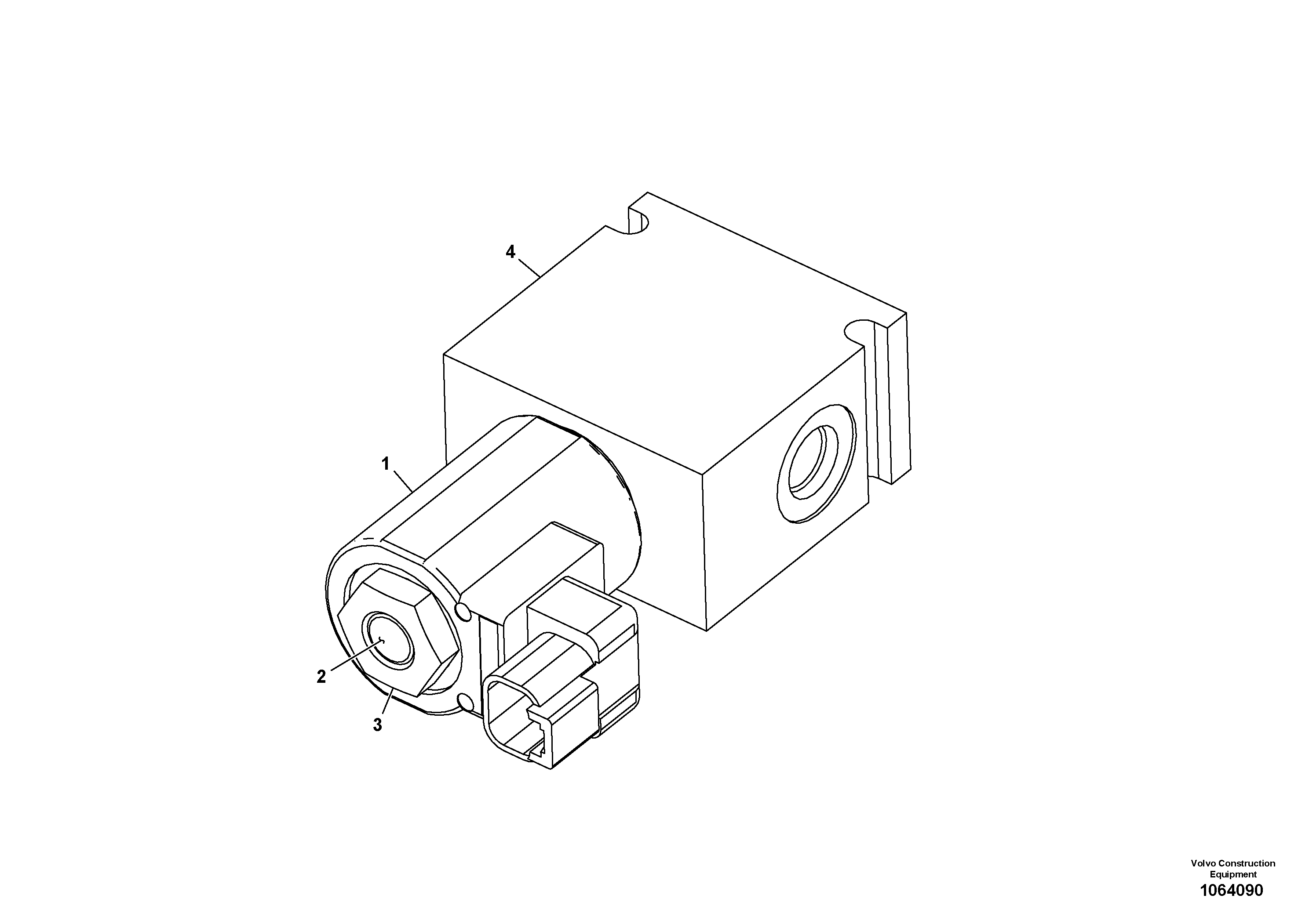 Hose support VOE17229249 VOLVO