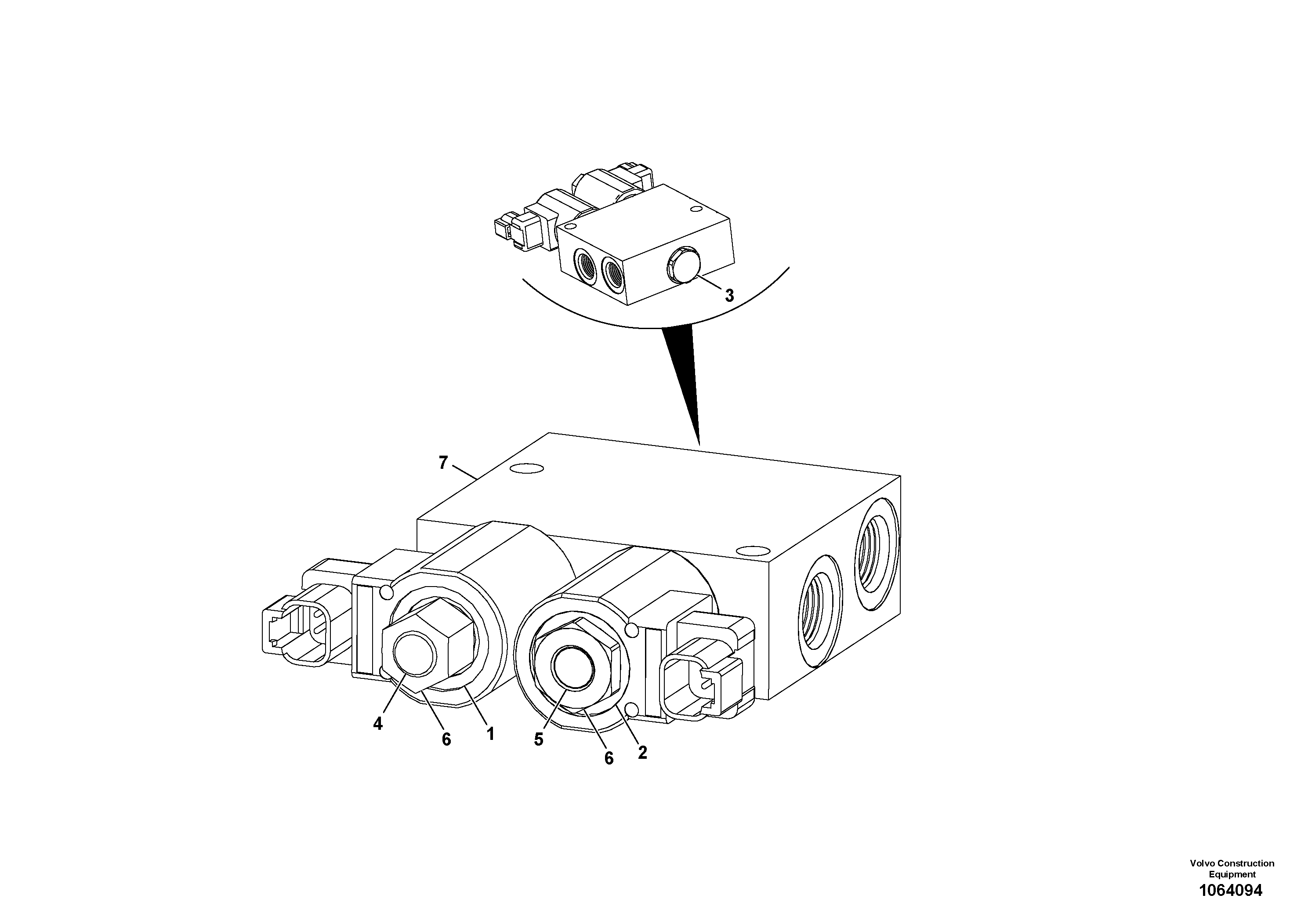 Hose support VOE17229248 VOLVO