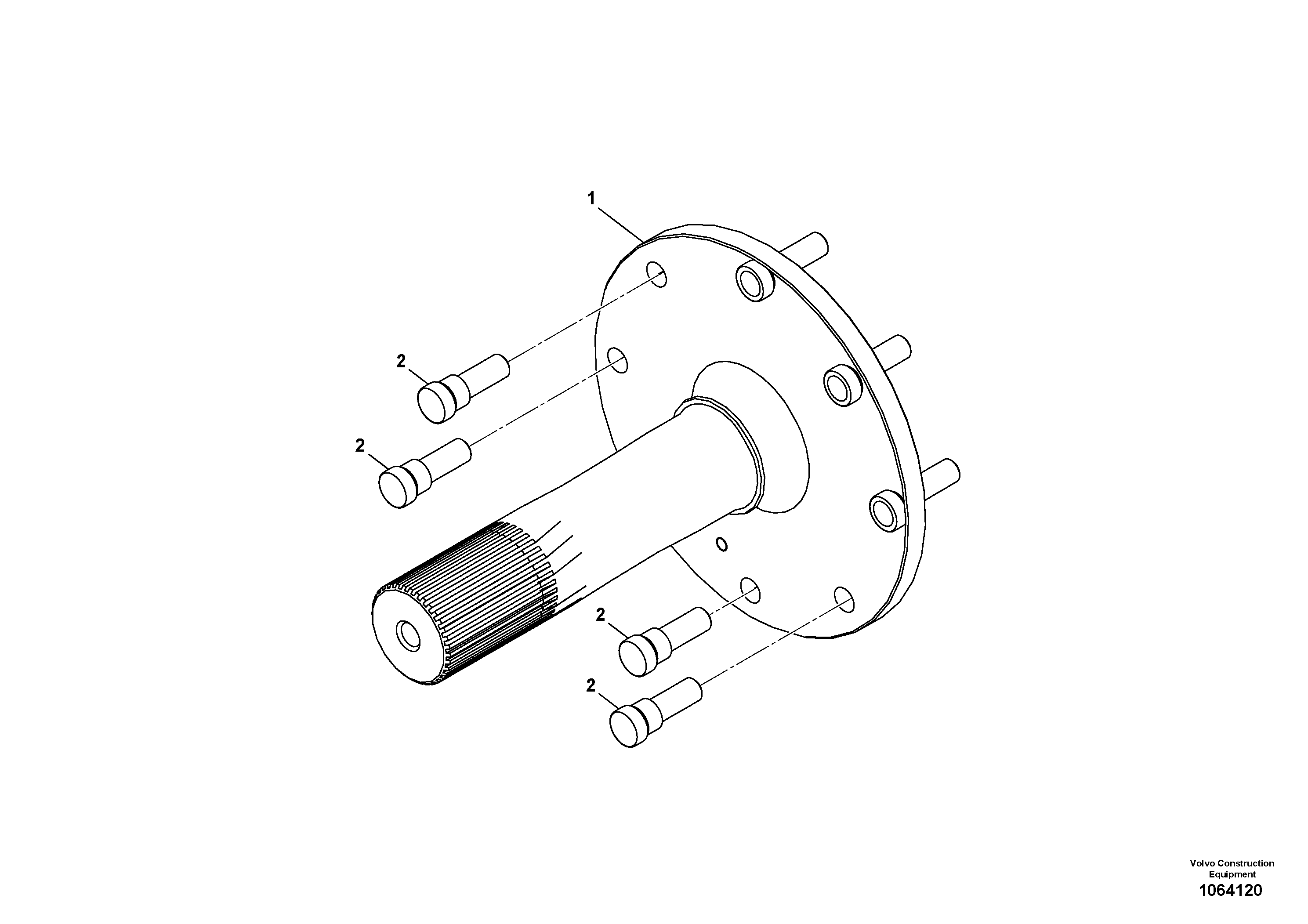 Double Clamp VOE17229227 VOLVO