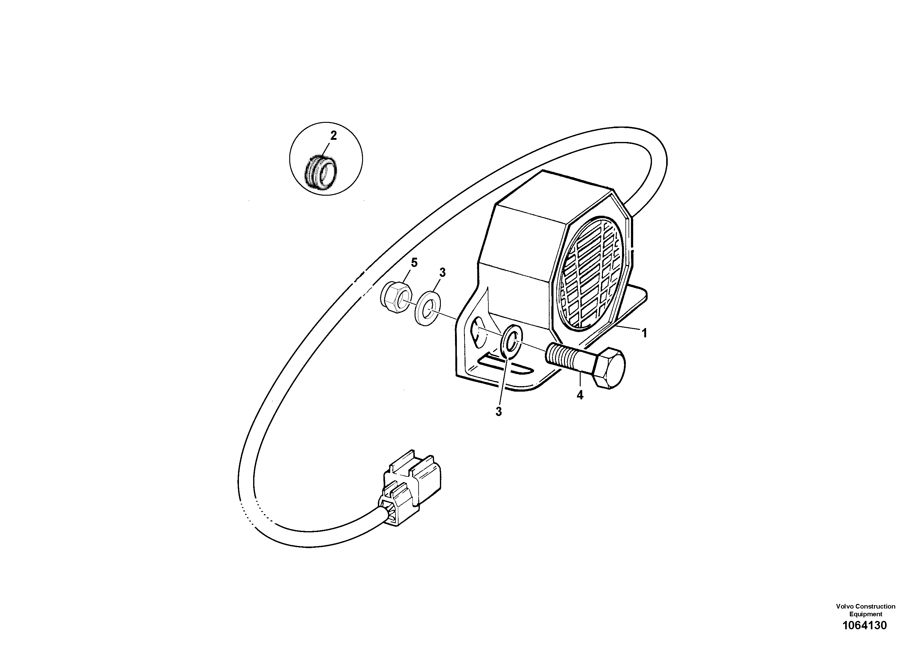 Relay, loud tone horn VOE16213144 VOLVO