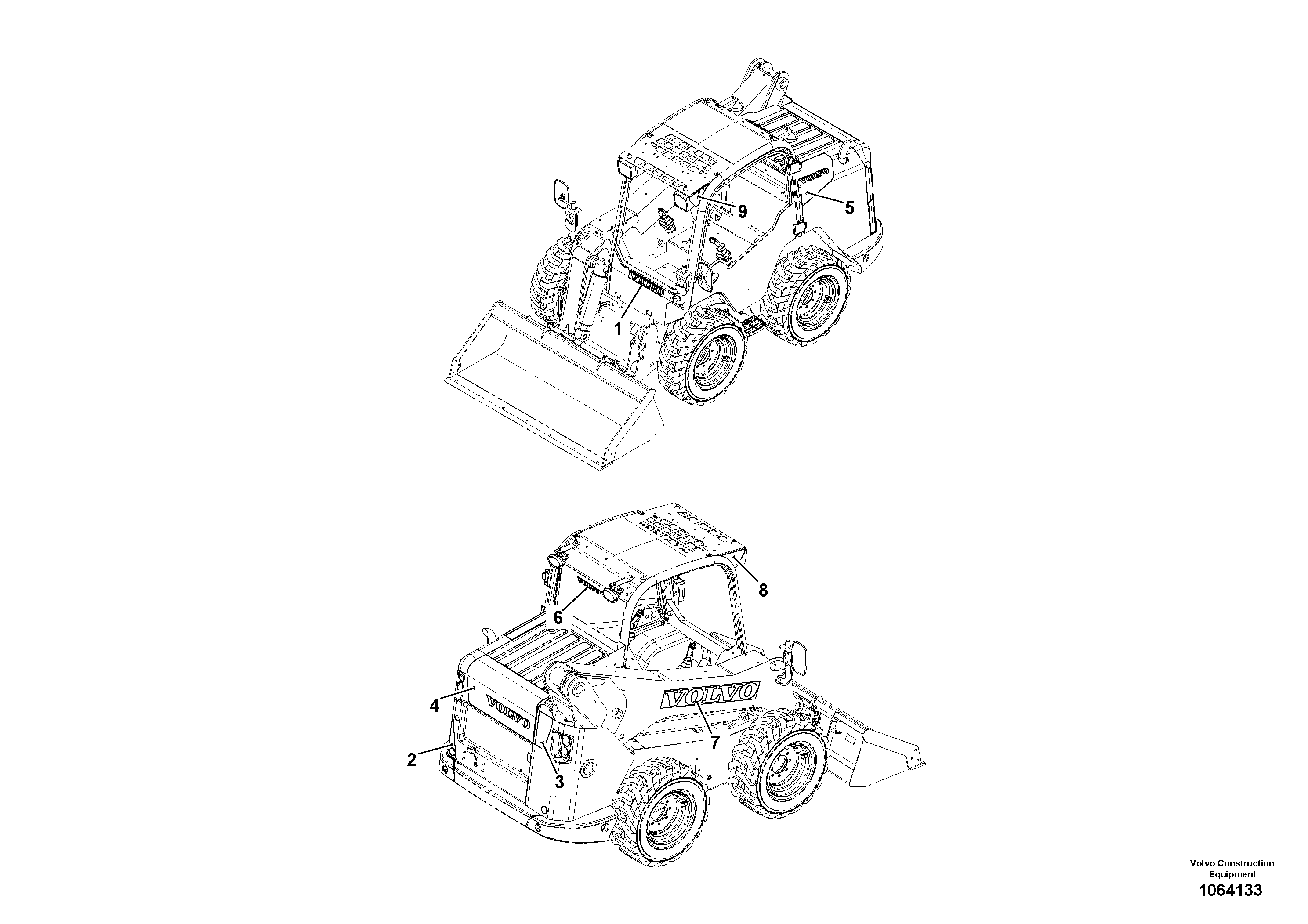 Cylinder Block VOE17414733 VOLVO