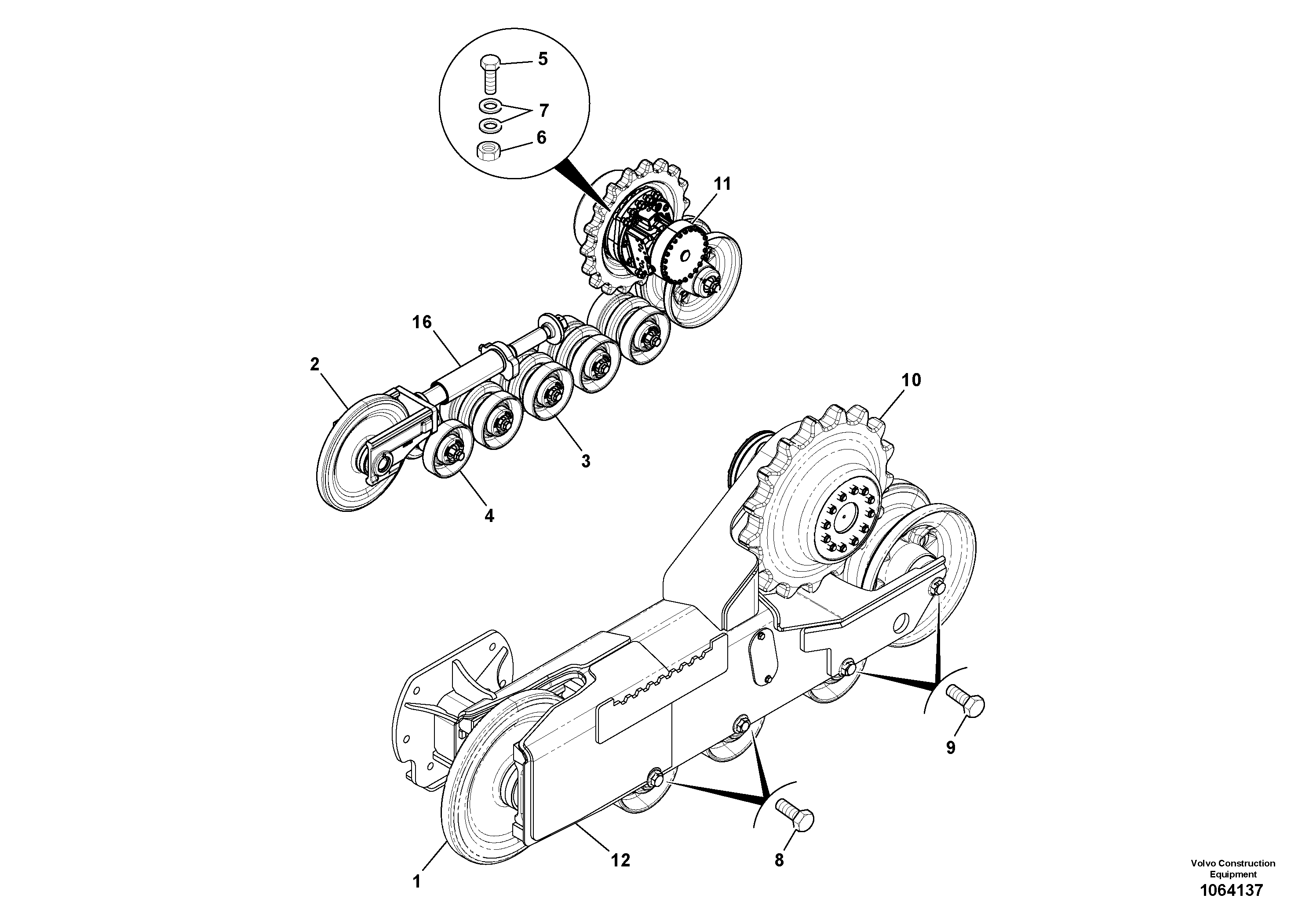 Opr Cylinder VOE17230116 VOLVO