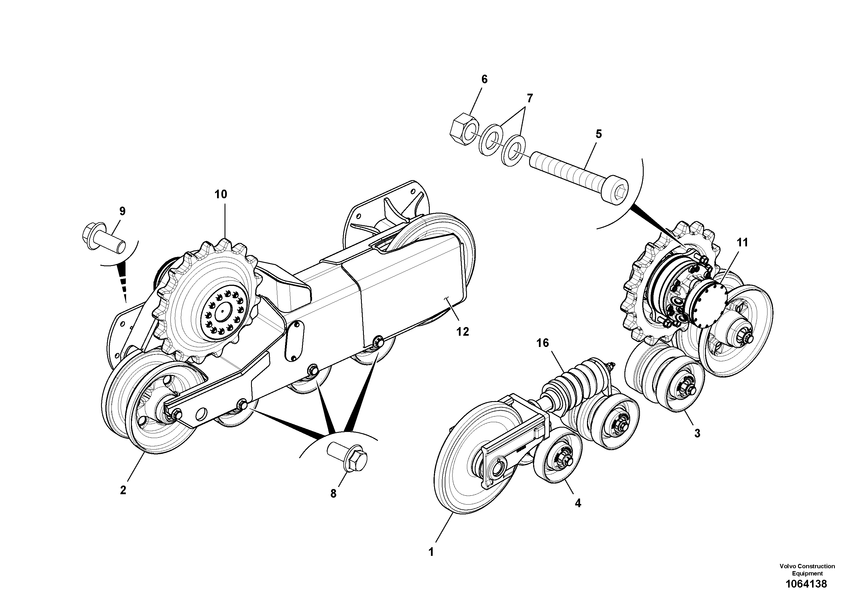 Screw VOE17230435 VOLVO