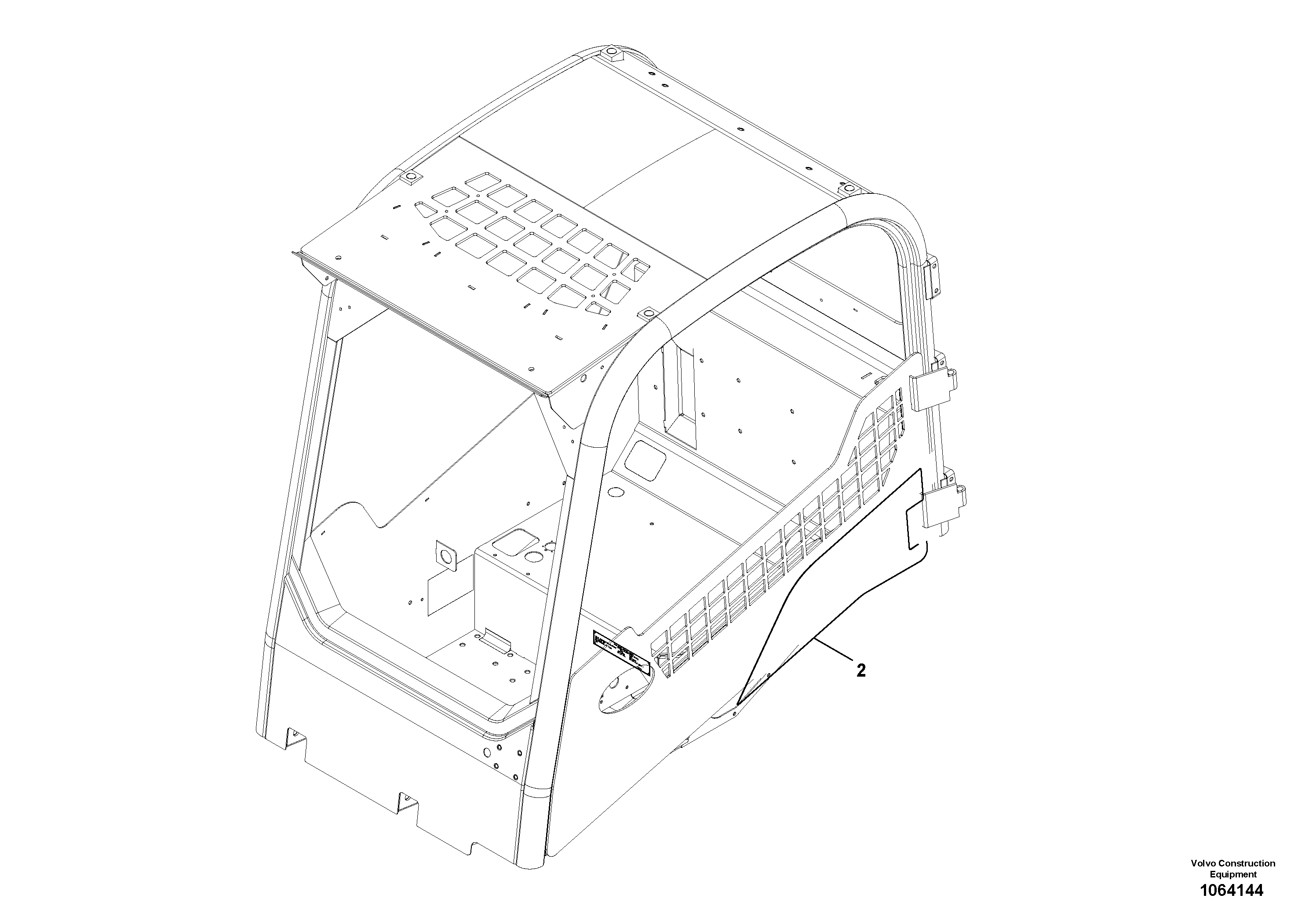 Cylinder Block VOE17406604 VOLVO