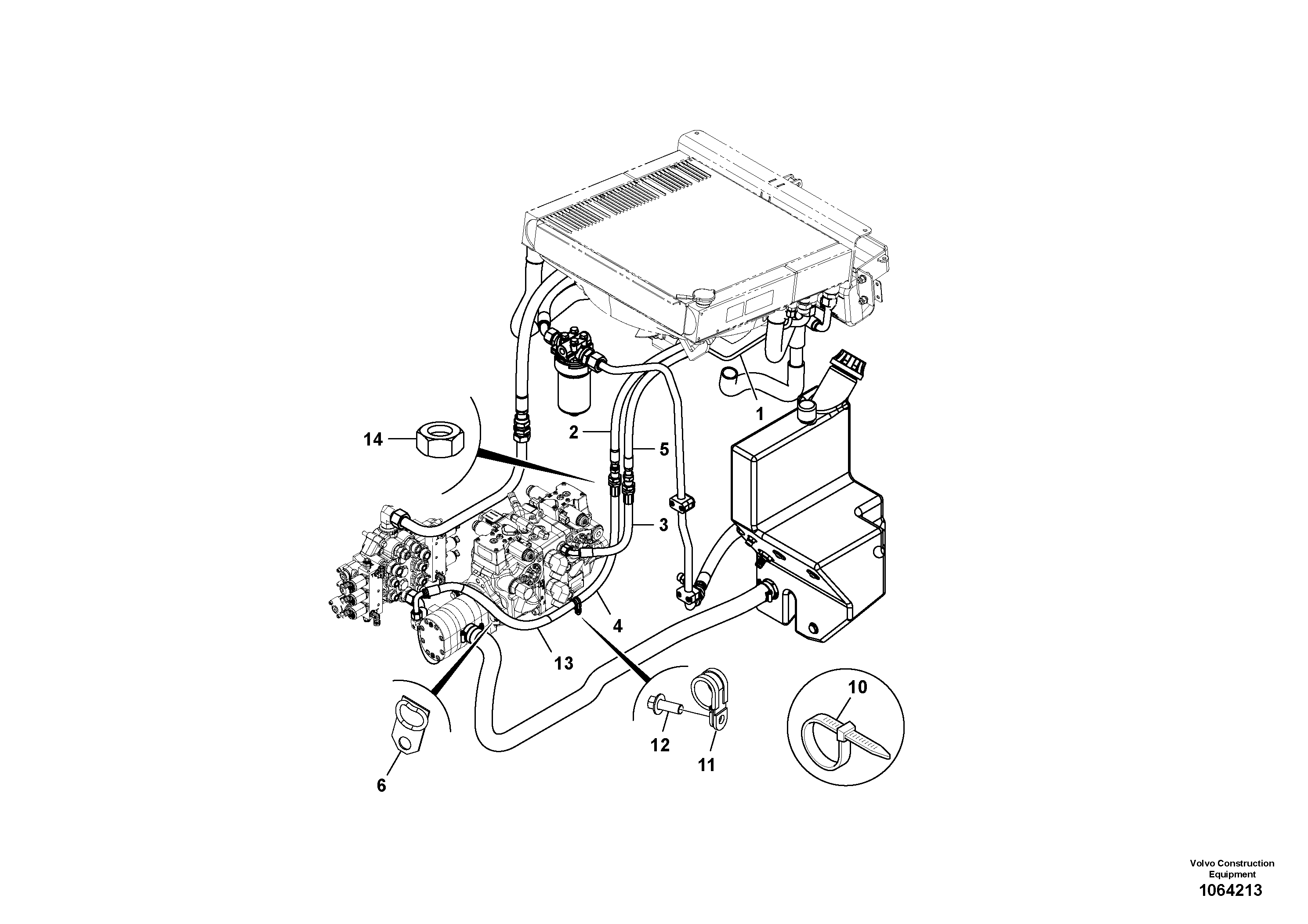 Front Axle Tube VOE17209607 VOLVO