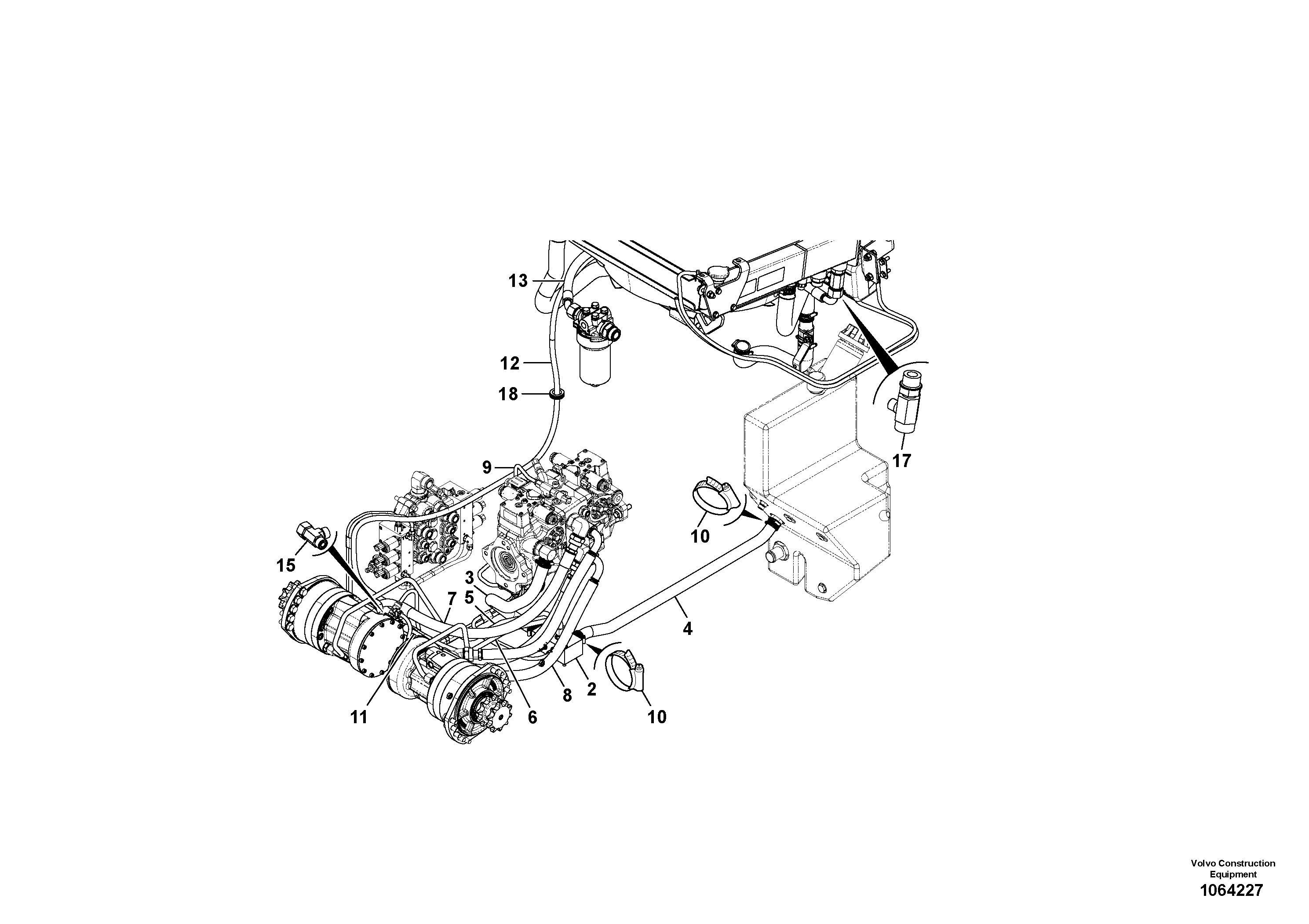 Fuel miser valve VOE17406271 VOLVO