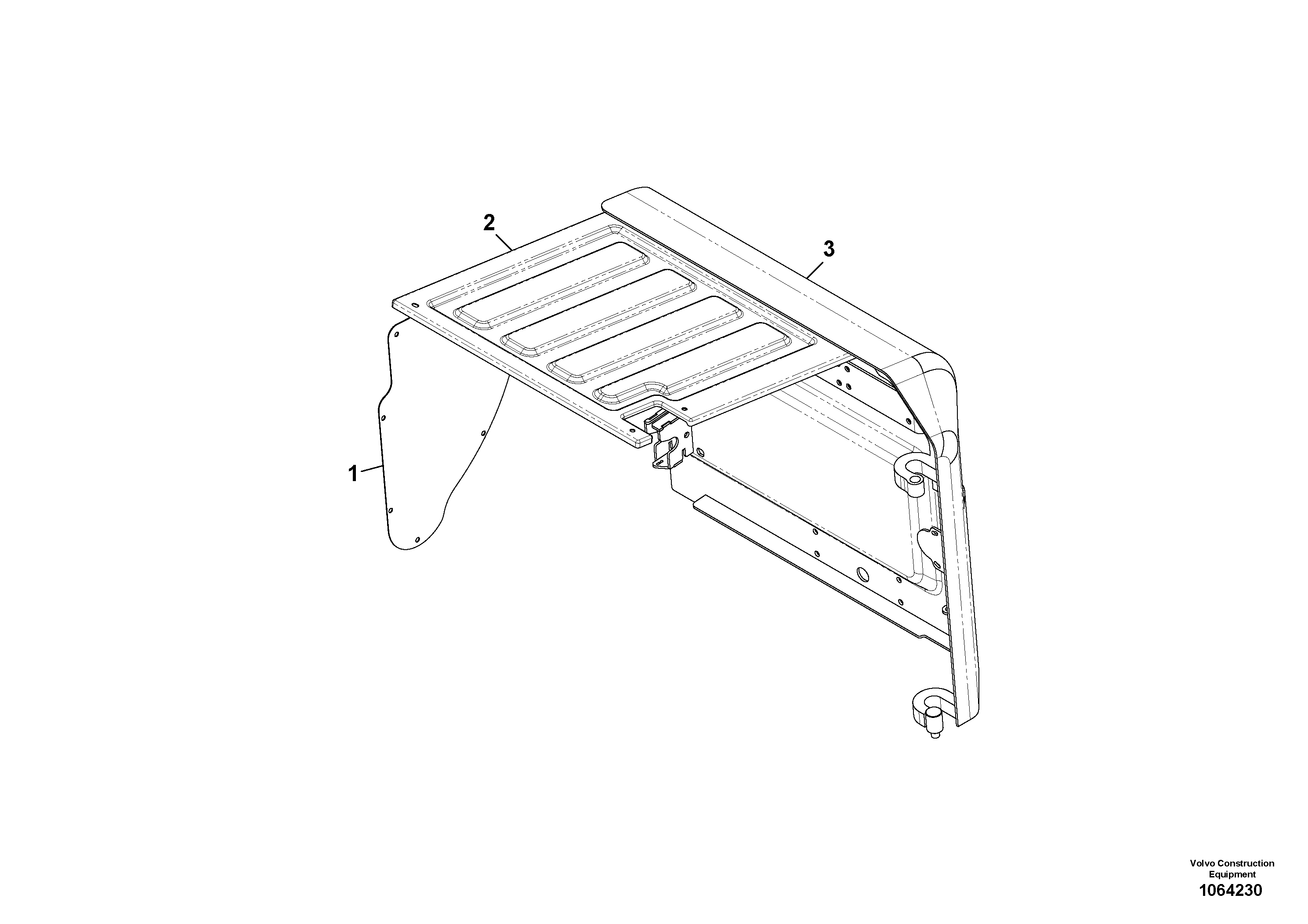 Lifting hook VOE17229636 VOLVO