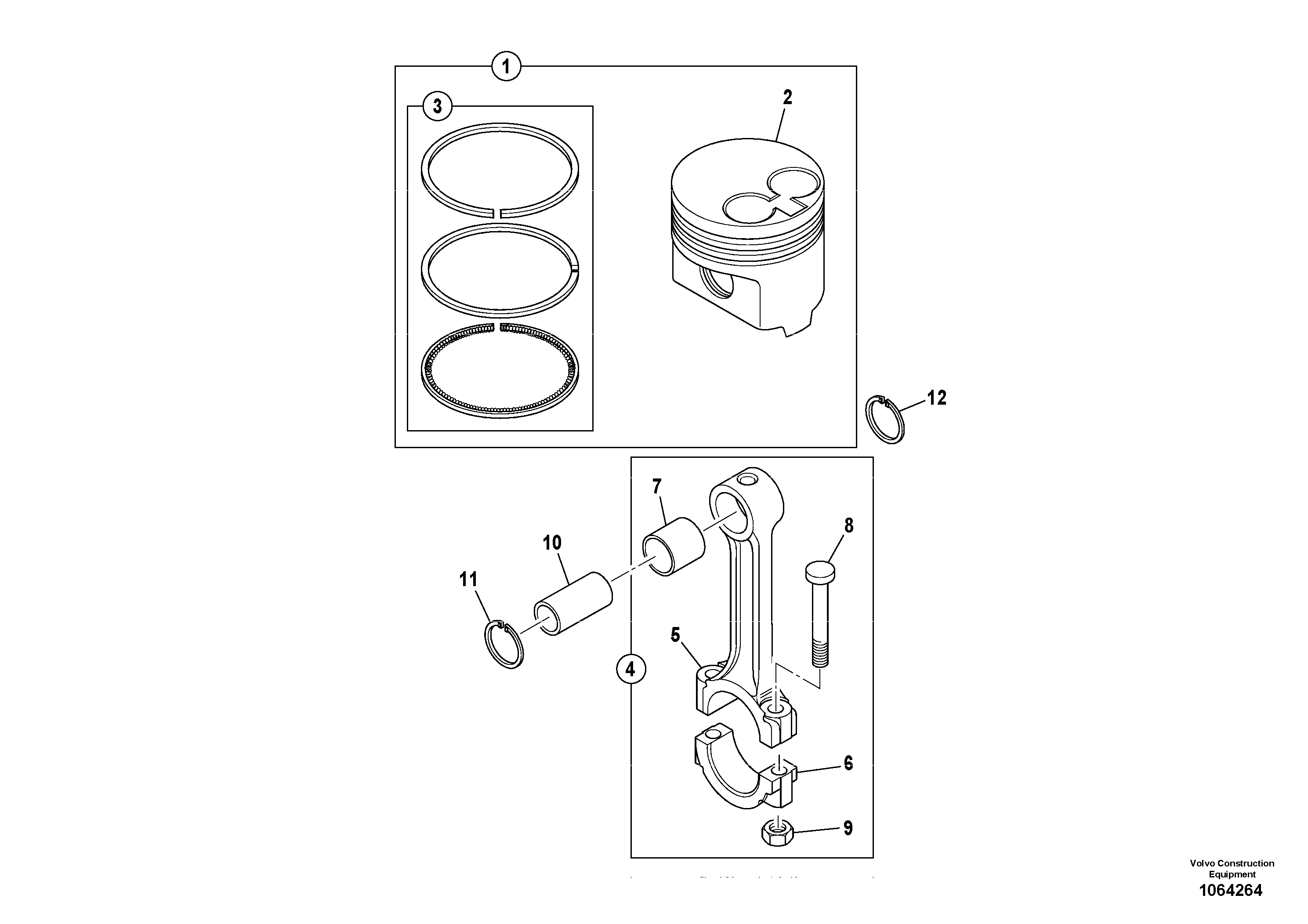 Rubber Clamp VOE17229754 VOLVO