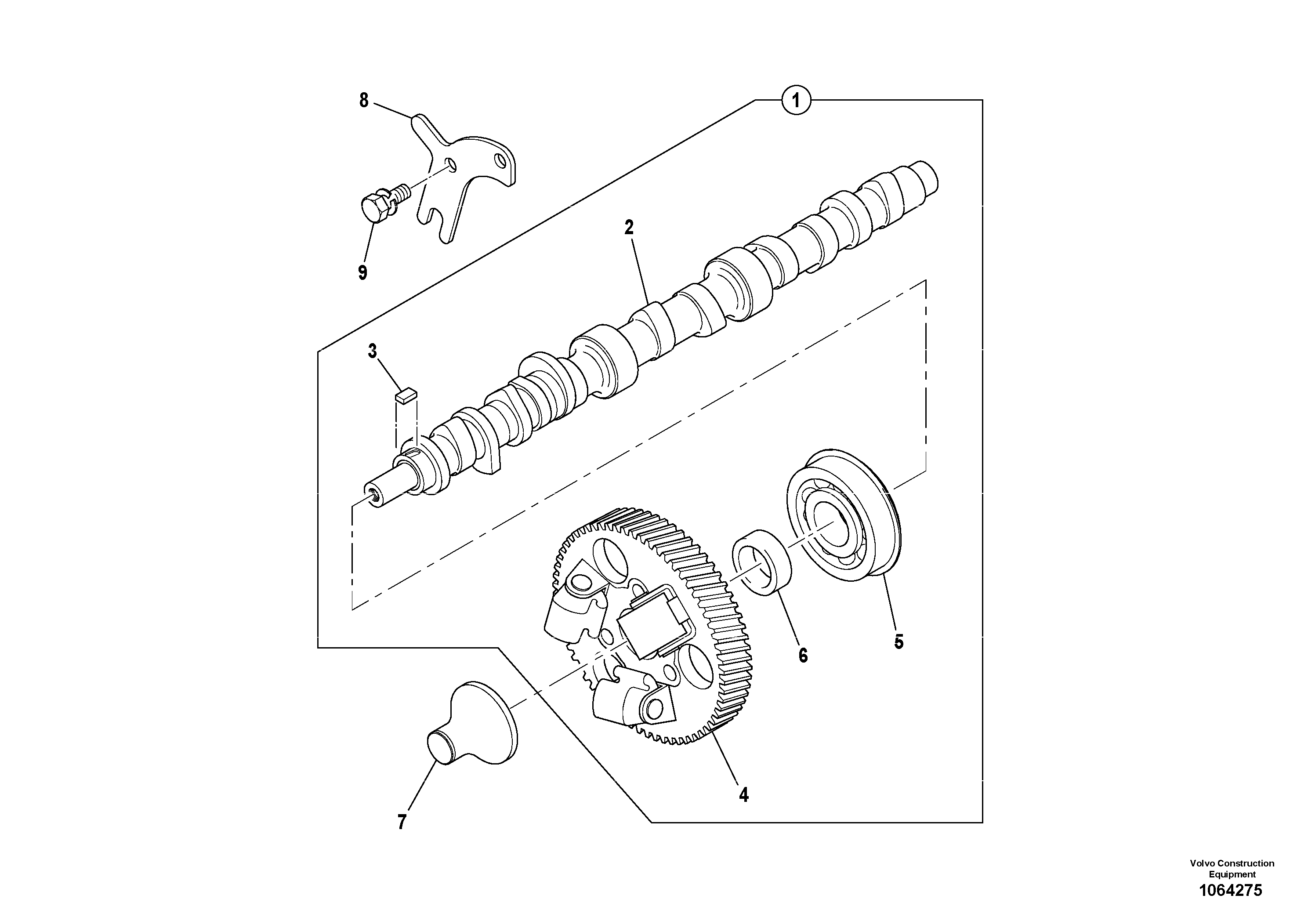 Reading Lamp VOE17228969 VOLVO