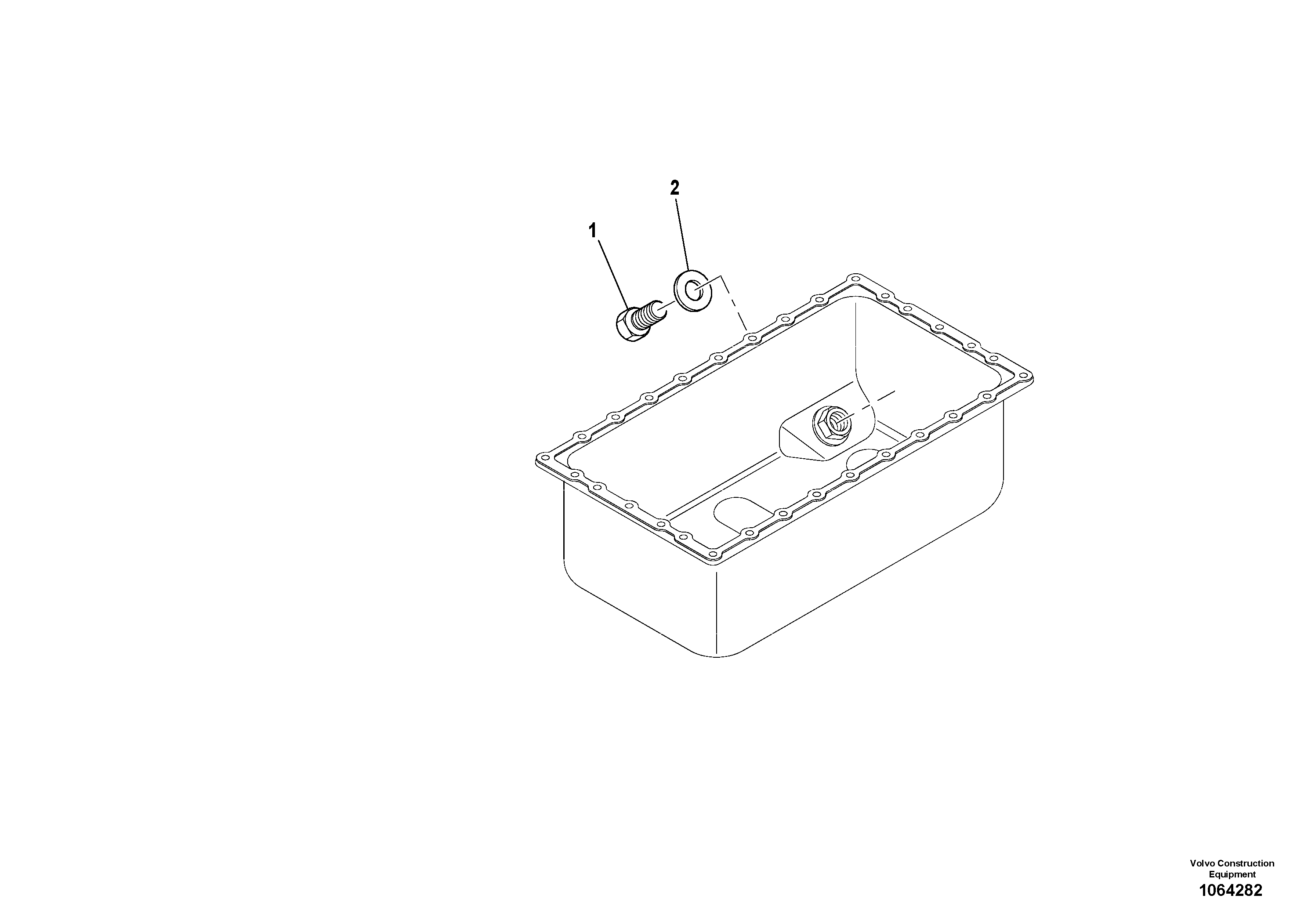 Screw VOE17422715 VOLVO