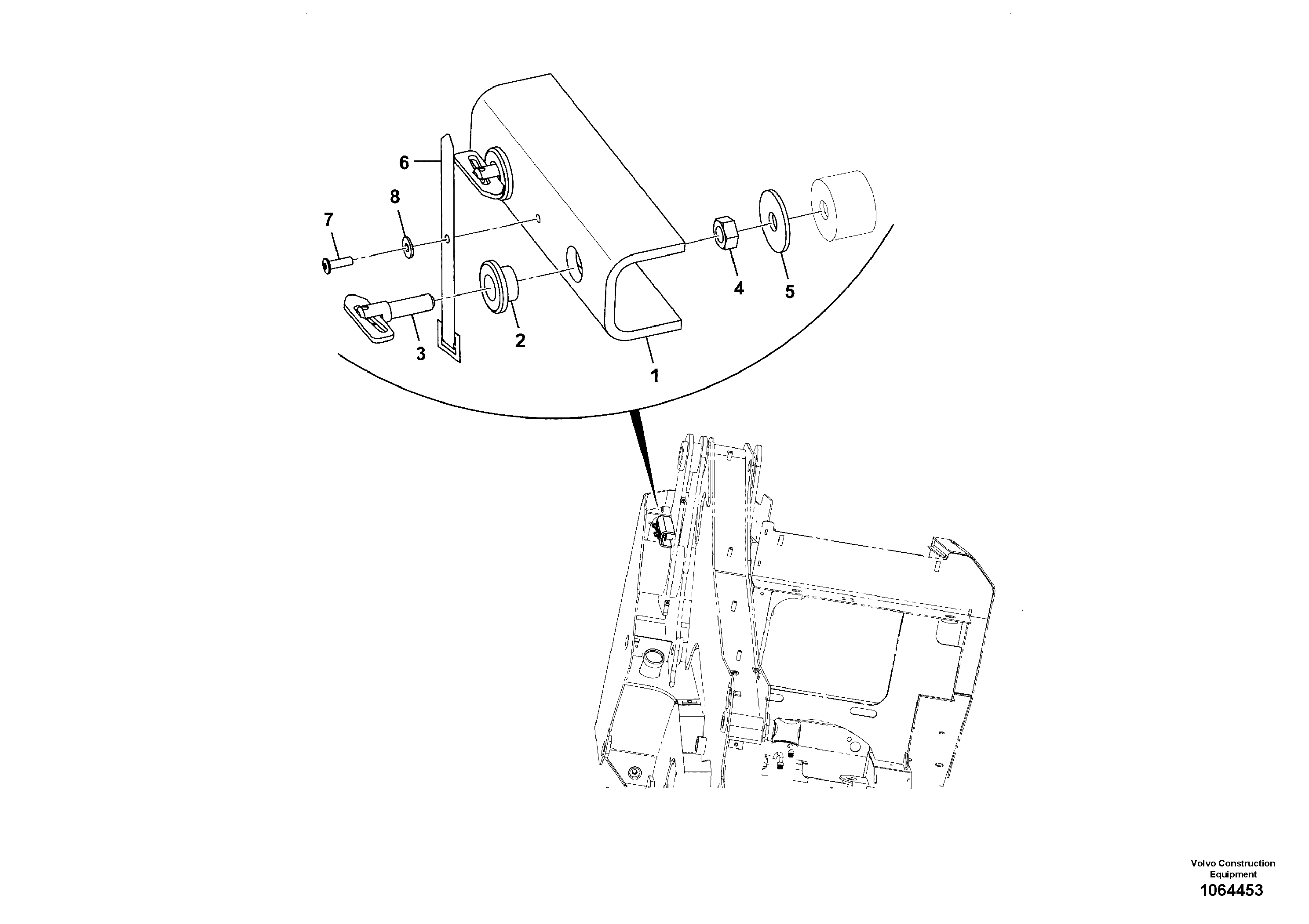 Stereo cas. radio VOE17414717 VOLVO