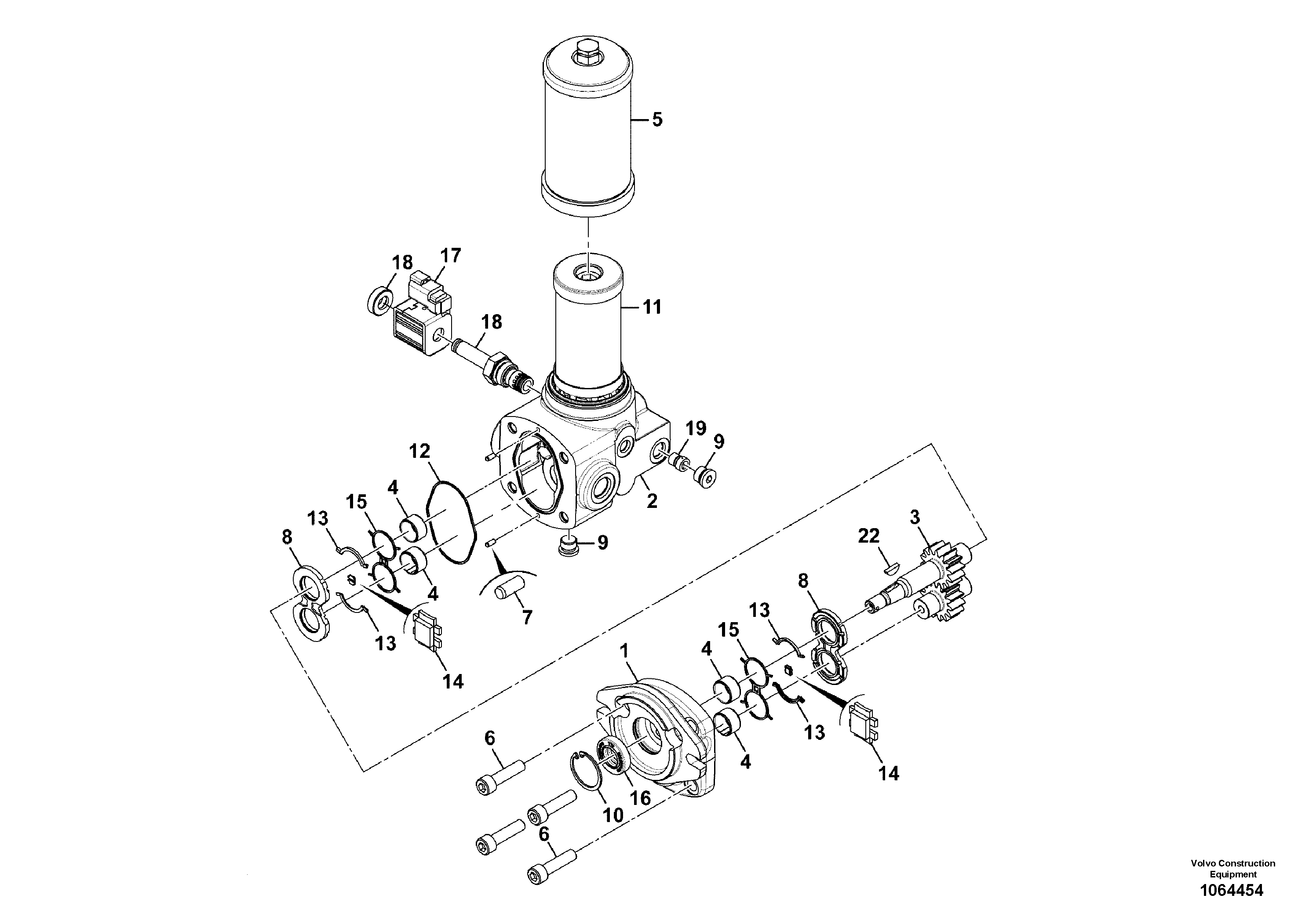 For upper engine part VOE17416111 VOLVO