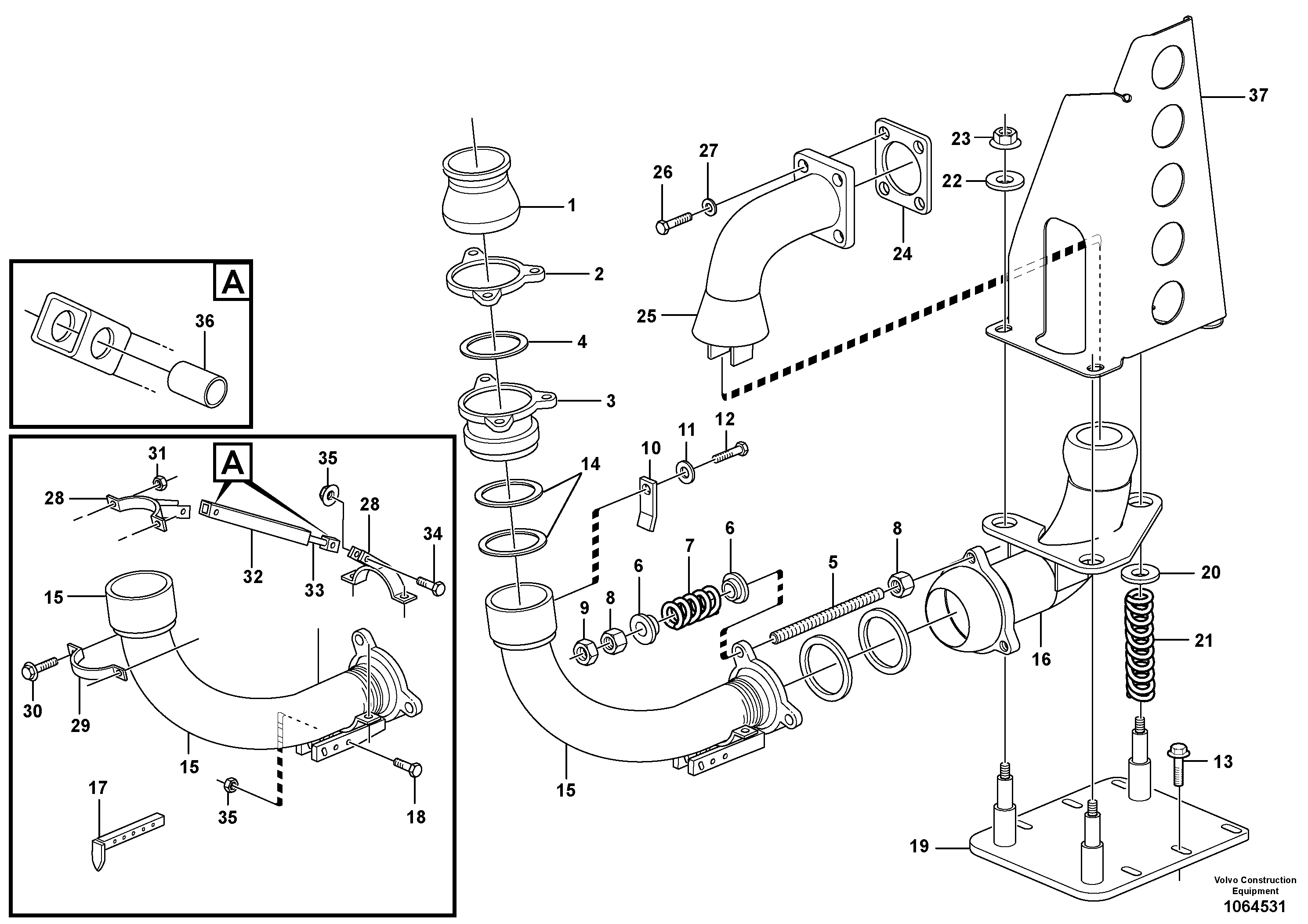 Rec.housing VOE16829883 VOLVO