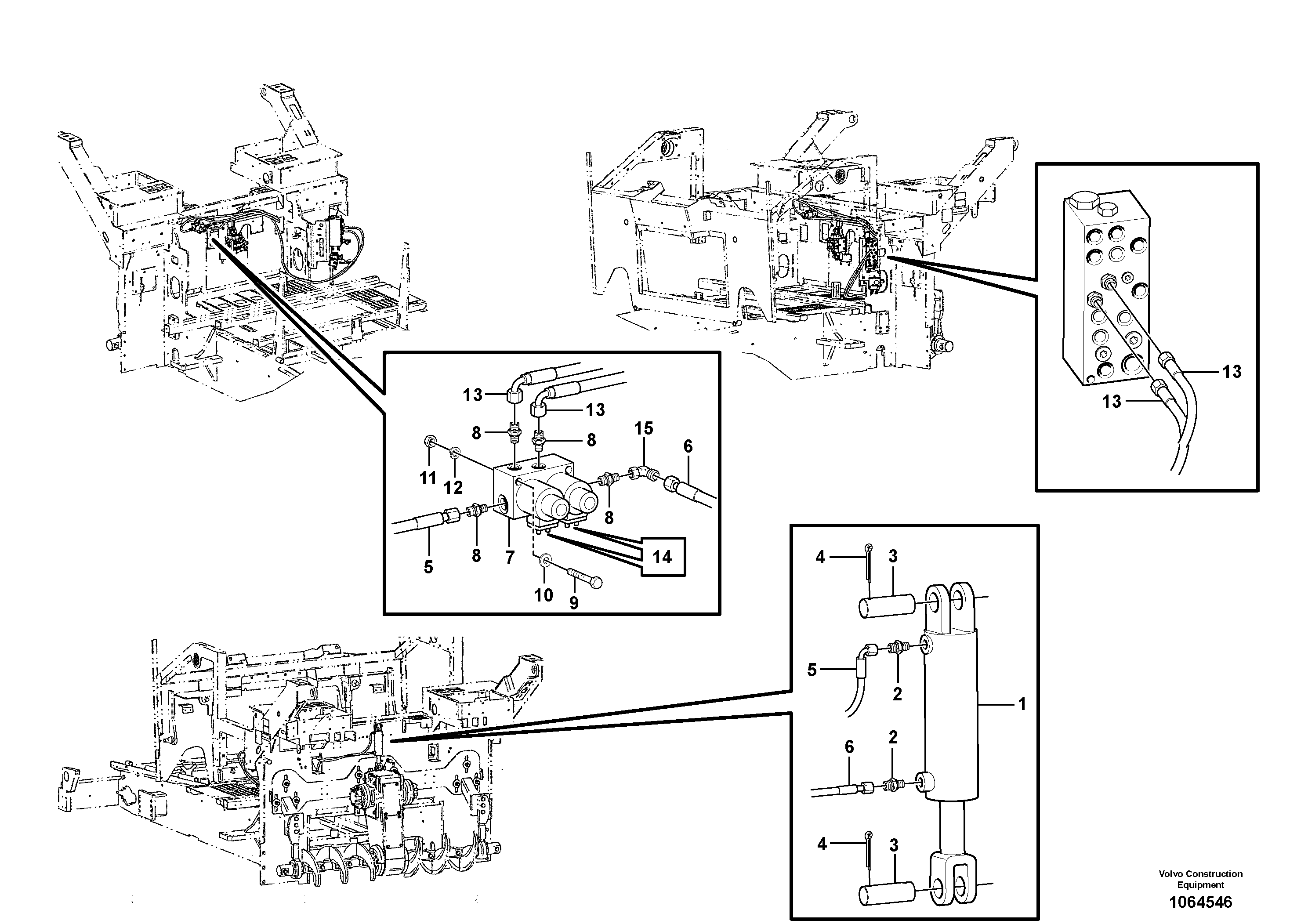 Timing gear casing VOE12777835 VOLVO