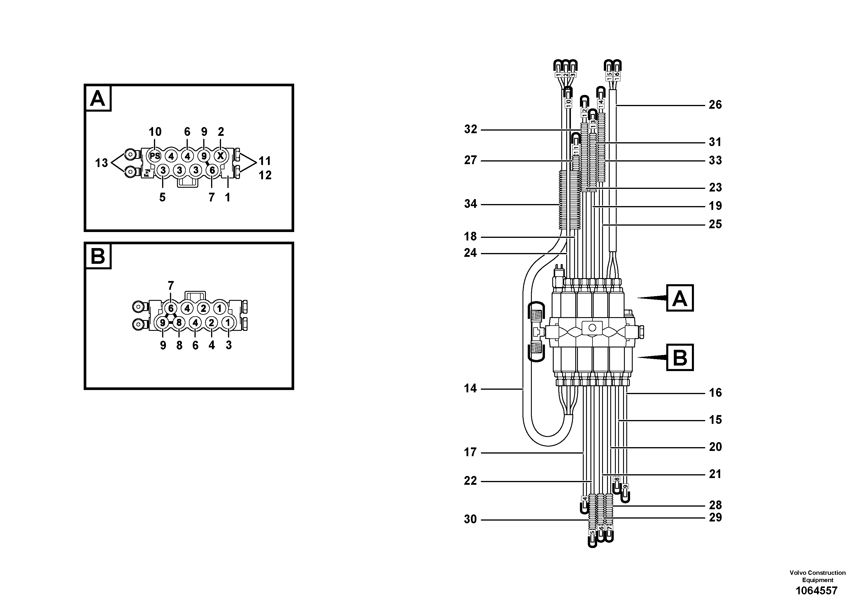 Fuel miser valve VOE15172285 VOLVO