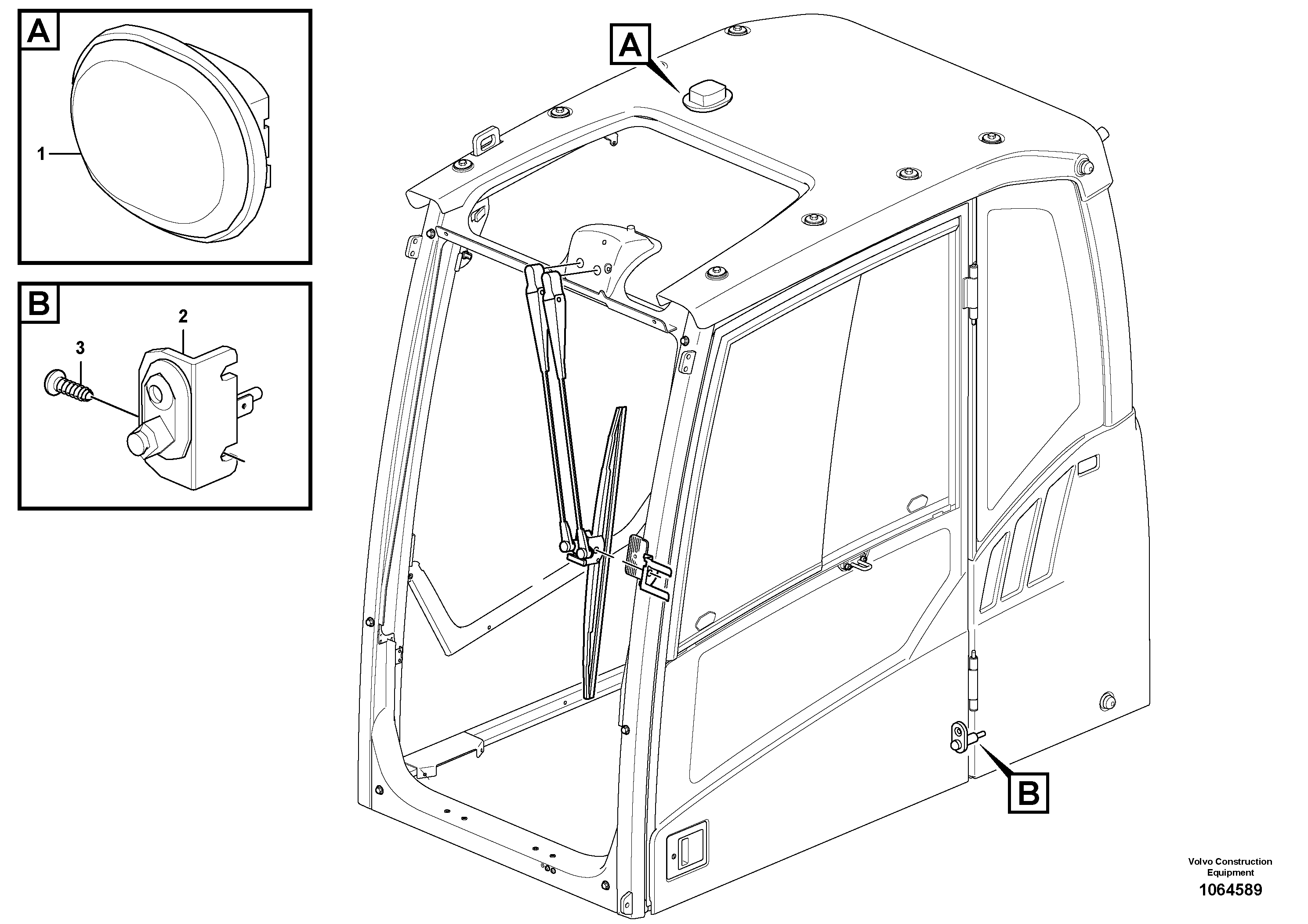 Stop wire VOE14635864 VOLVO