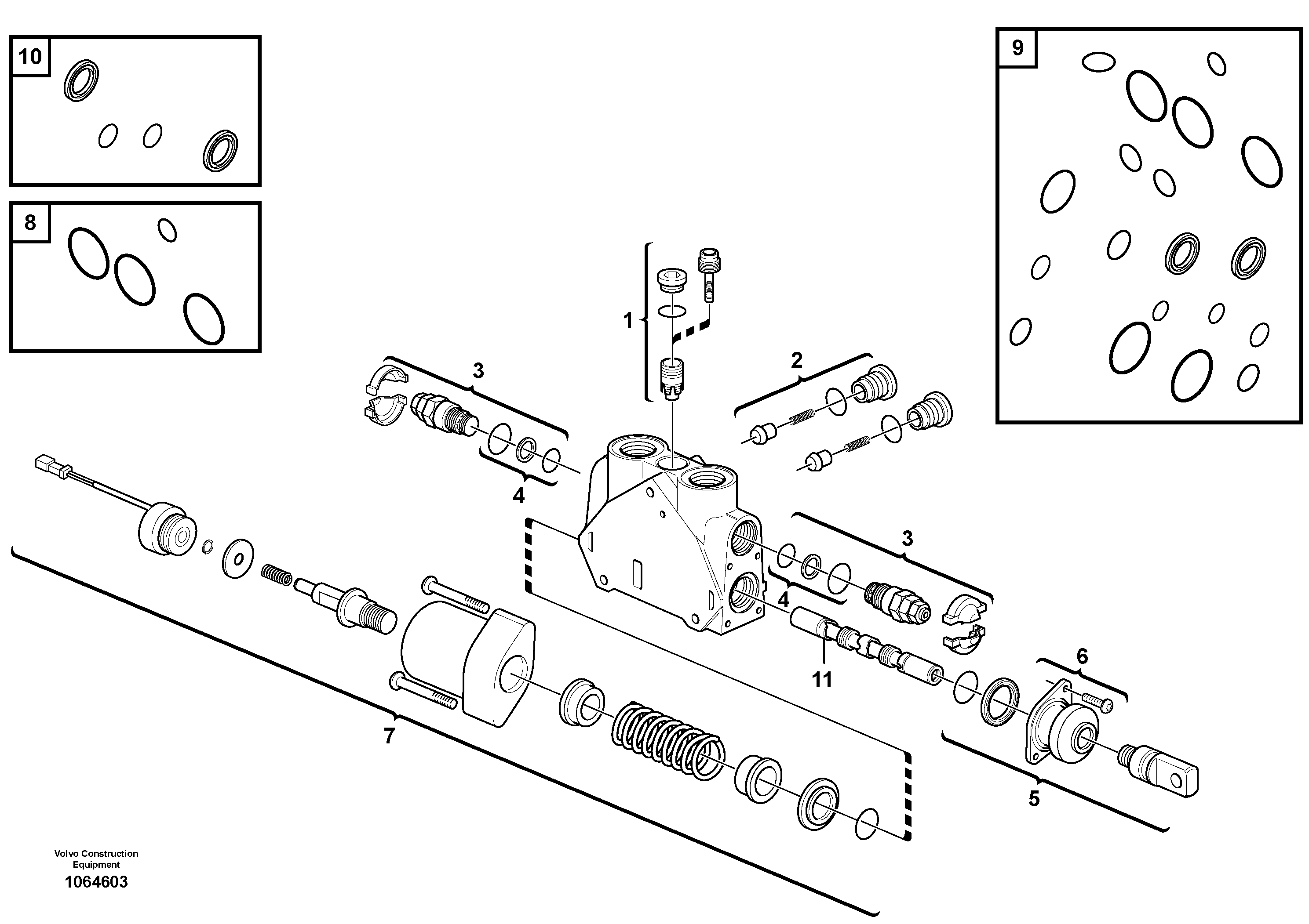 Fan switch VOE17228007 VOLVO