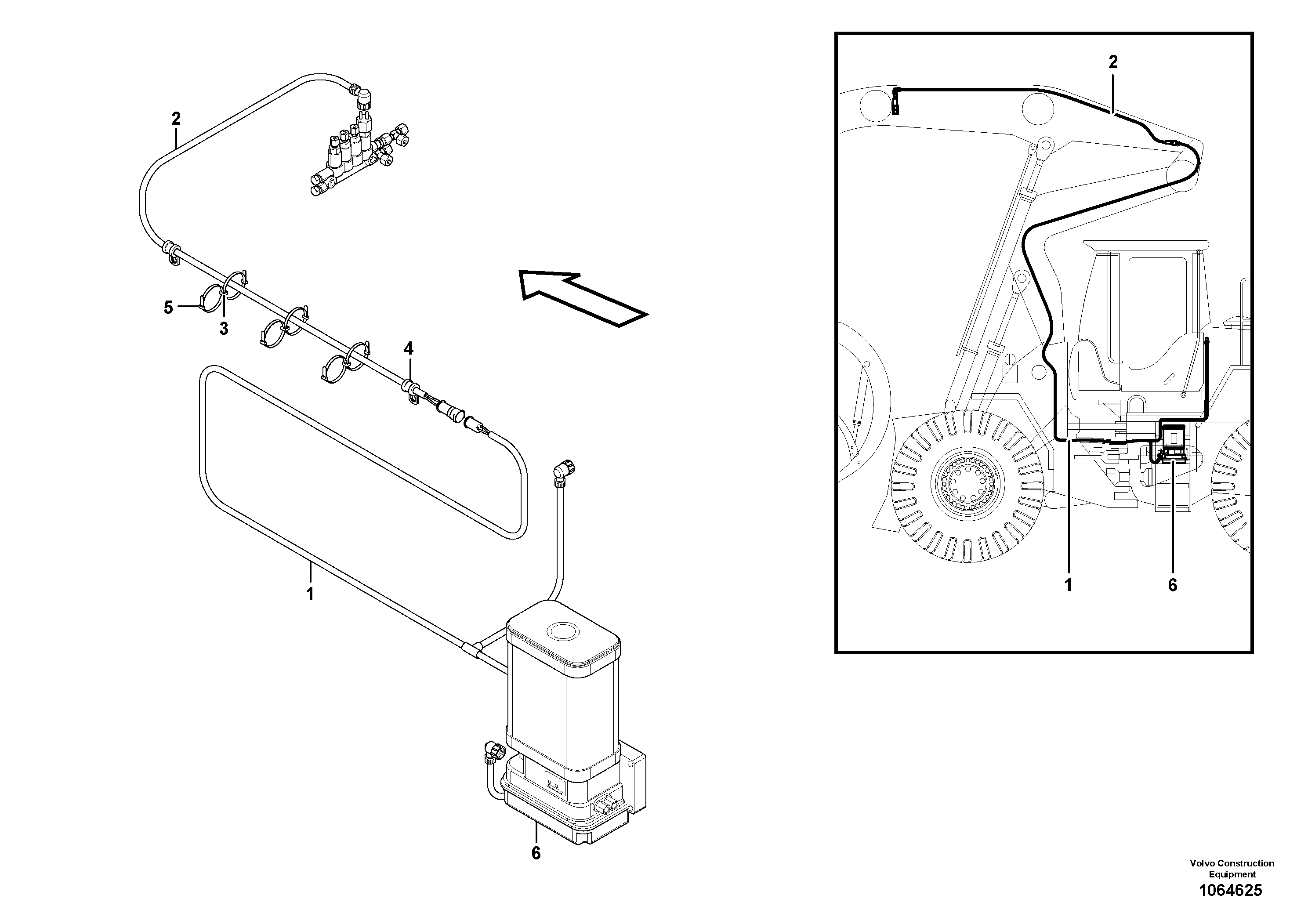 Radio Support VOE15057935 VOLVO