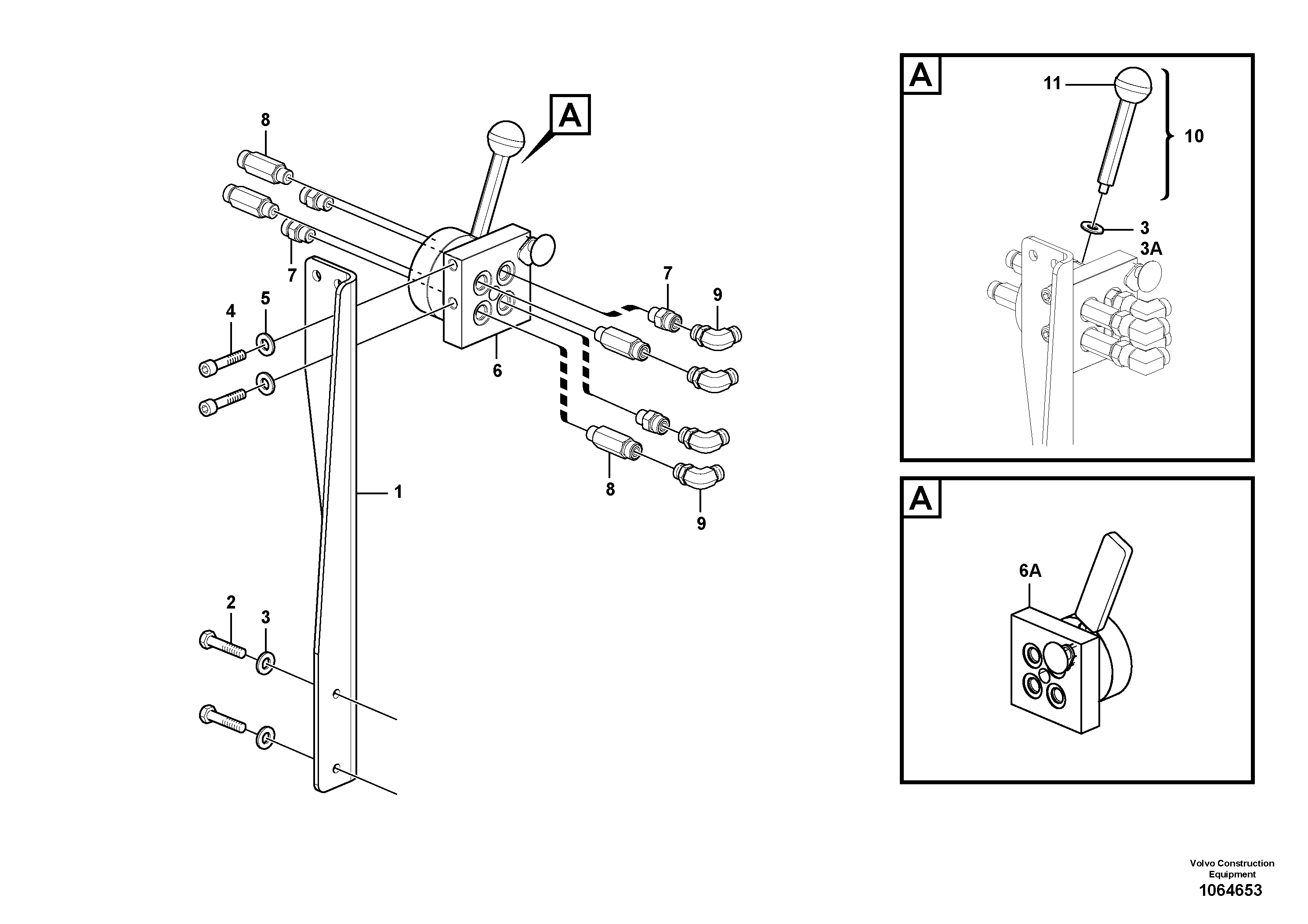 Bracket VOE14612913 VOLVO