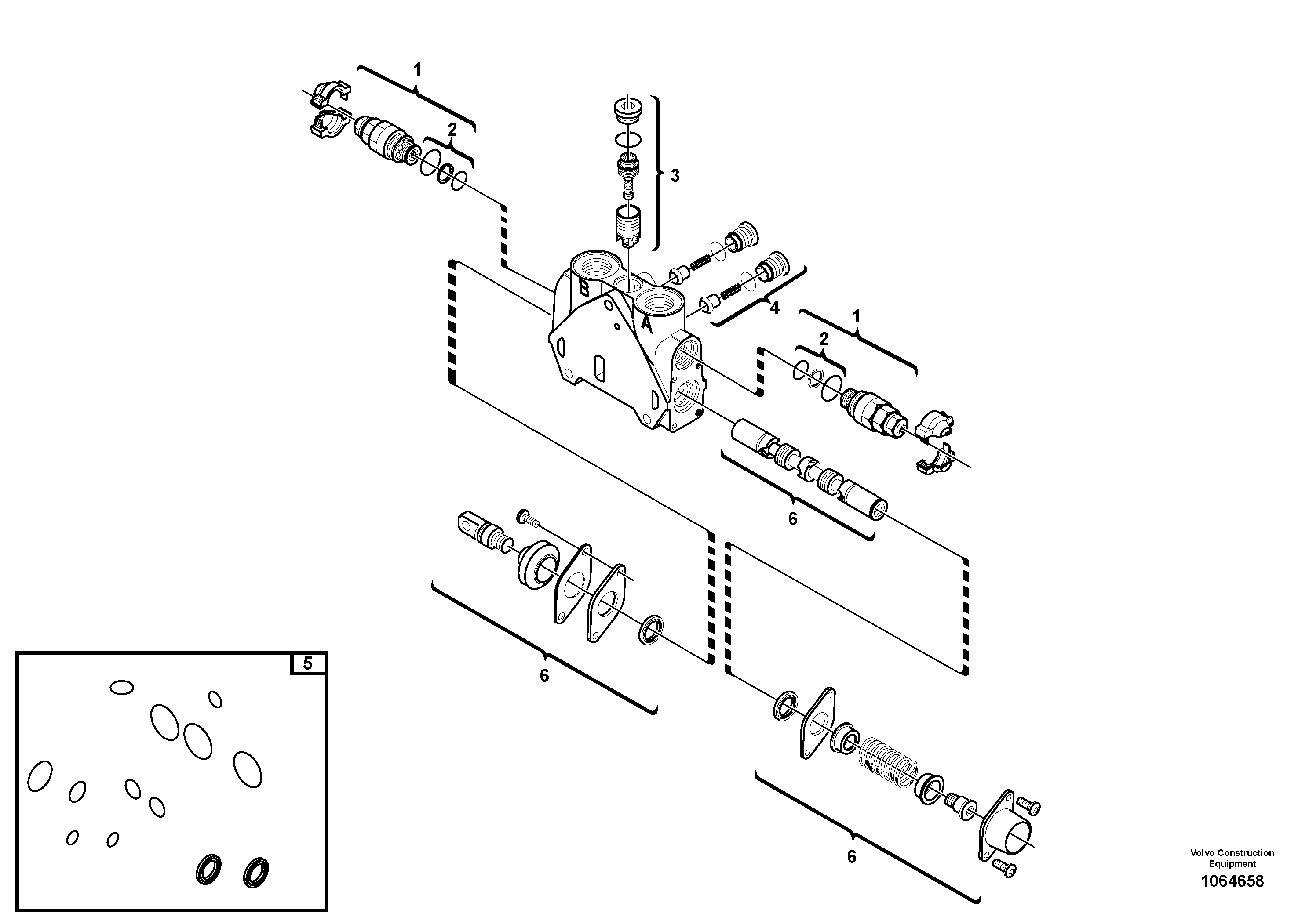 Fan switch VOE15162802 VOLVO