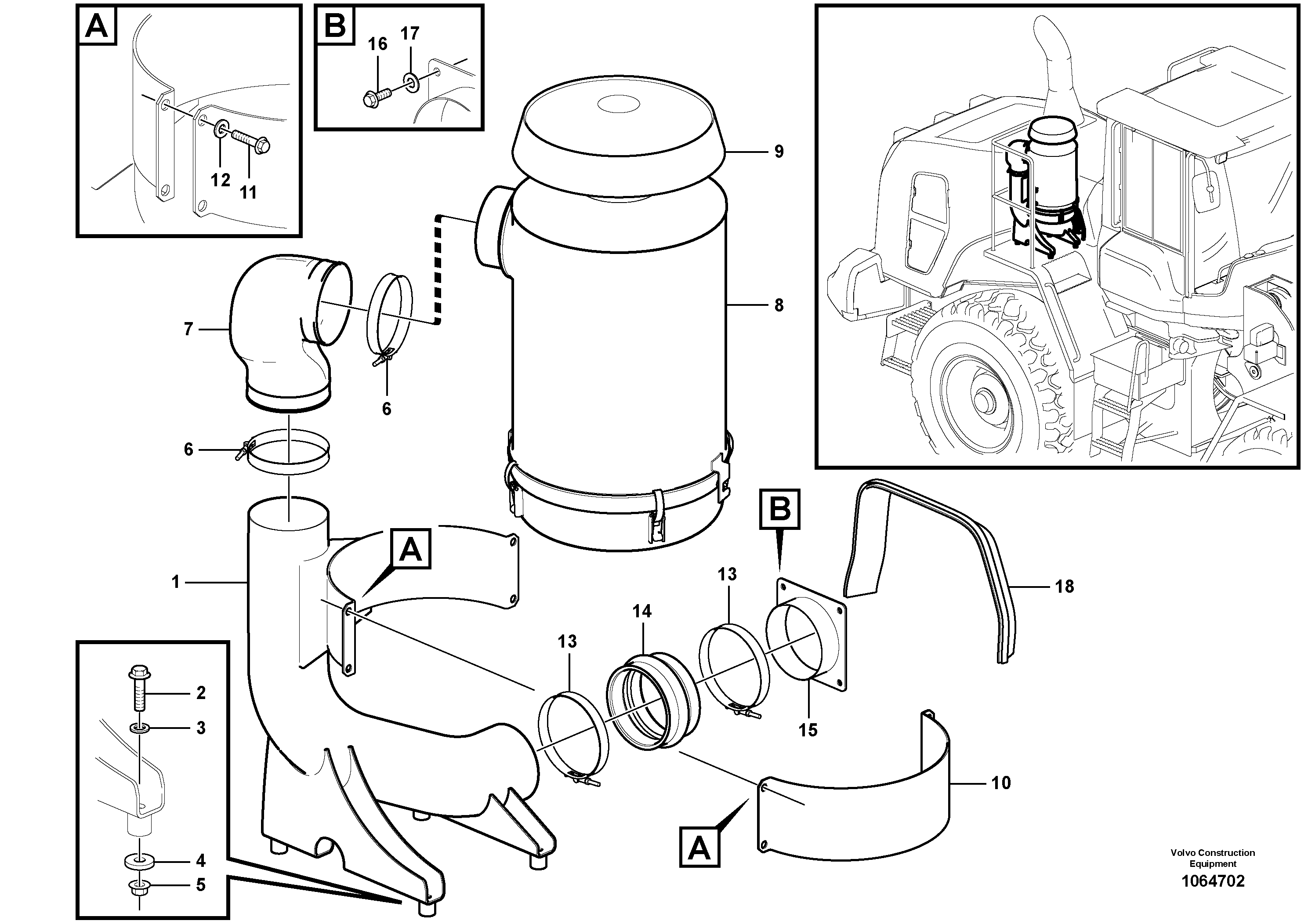 Load Rack VOE1676005 VOLVO