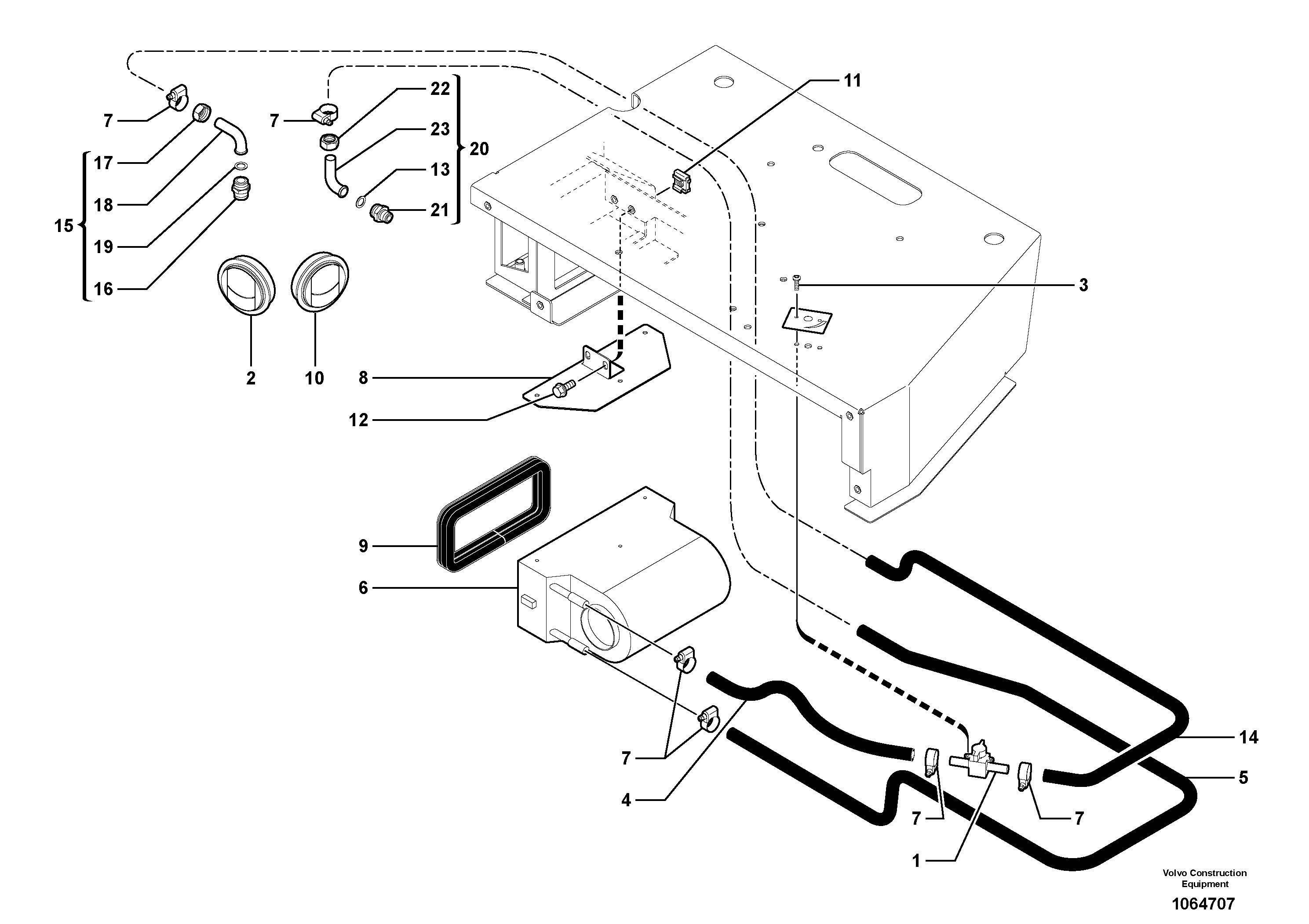 Приборы VOE15664671 VOLVO