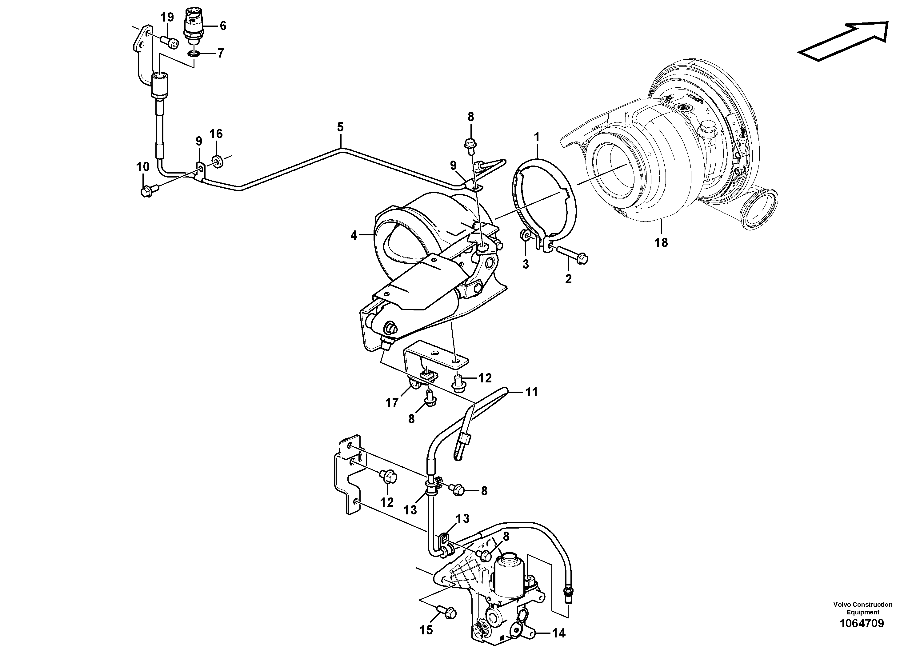 Cable bunch, cab VOE21634024 VOLVO