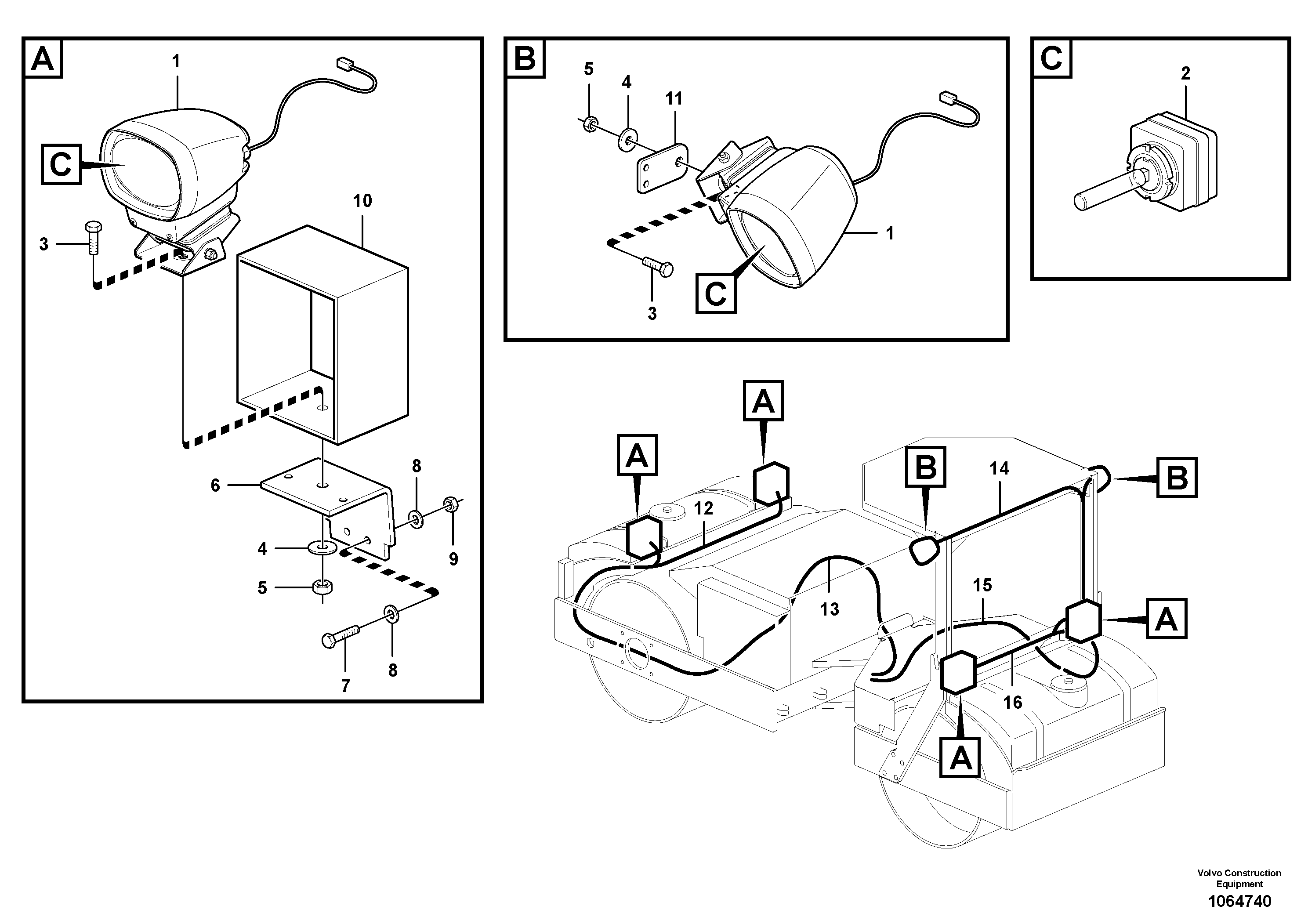 Rec.housing RM/VOE12780279 VOLVO
