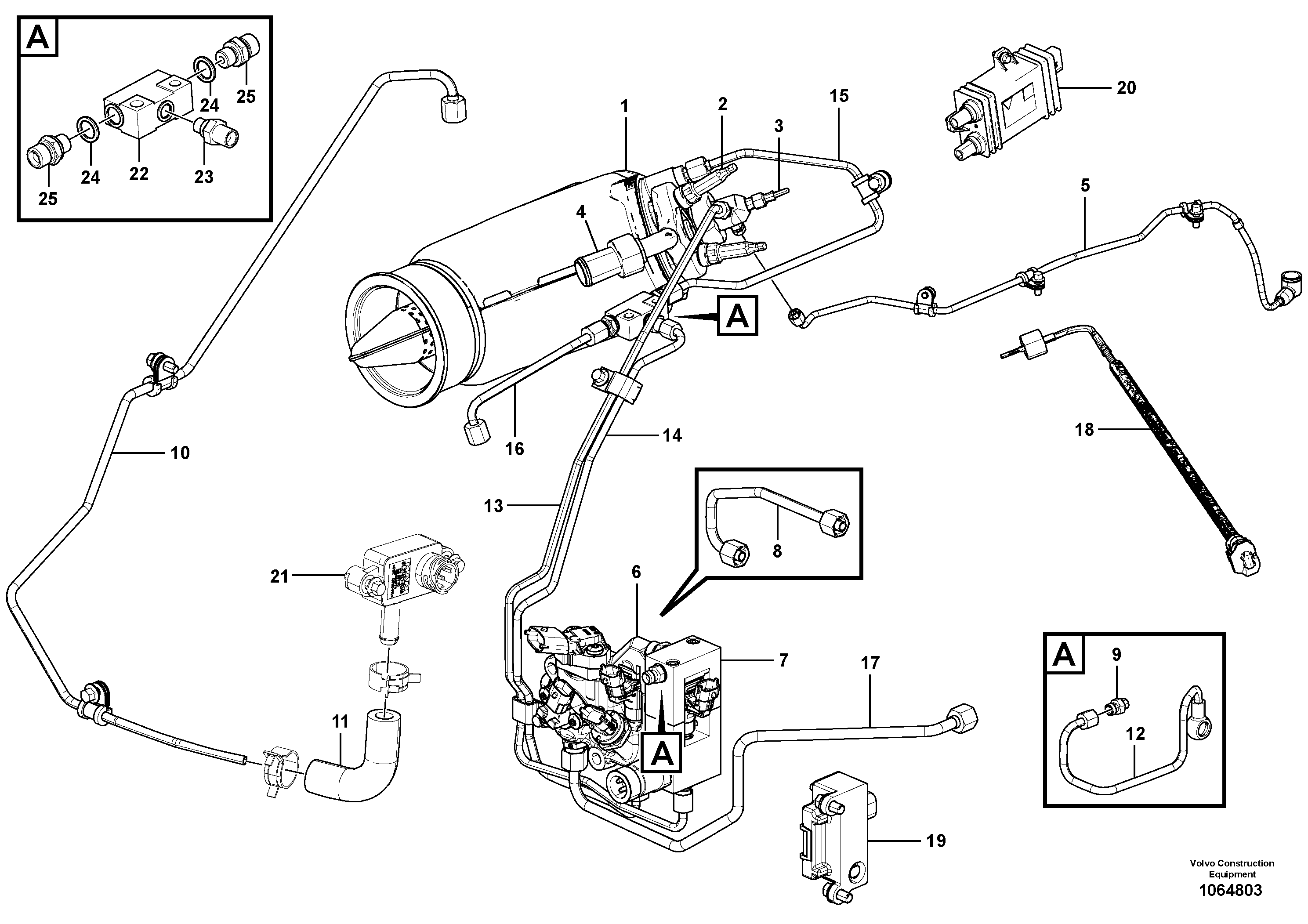Приборы VOE21722792 VOLVO